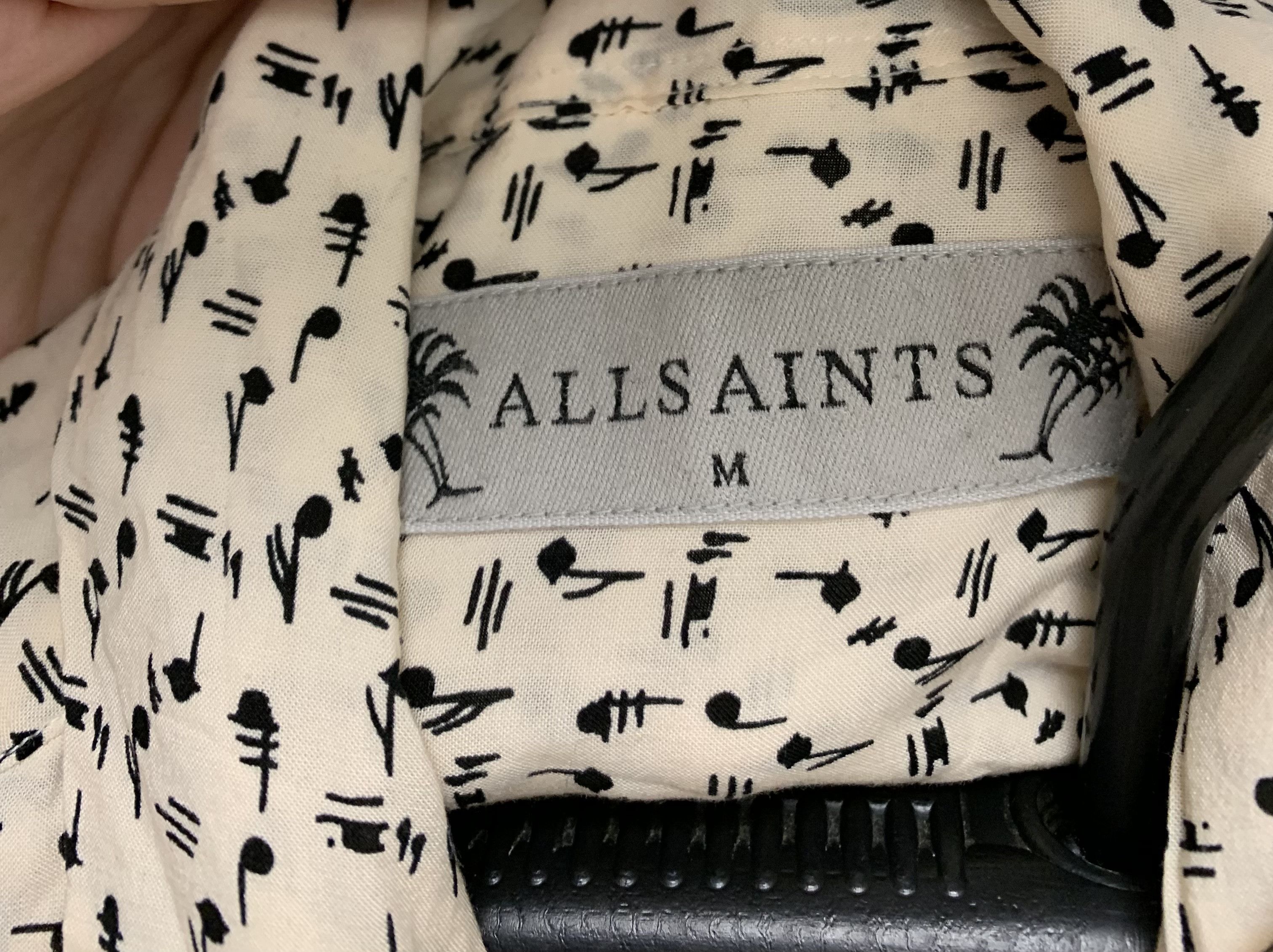 Allsaints Allsaints Japanese brand fullprint t-shirt M sz japan Size US M / EU 48-50 / 2 - 7 Thumbnail