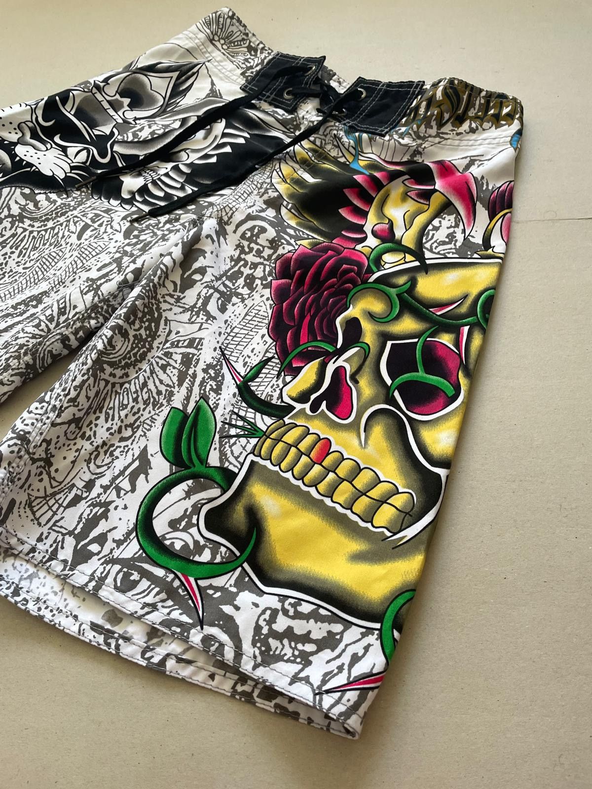 Shops Vintage Ed Hardy by Christian Audigier Shorts