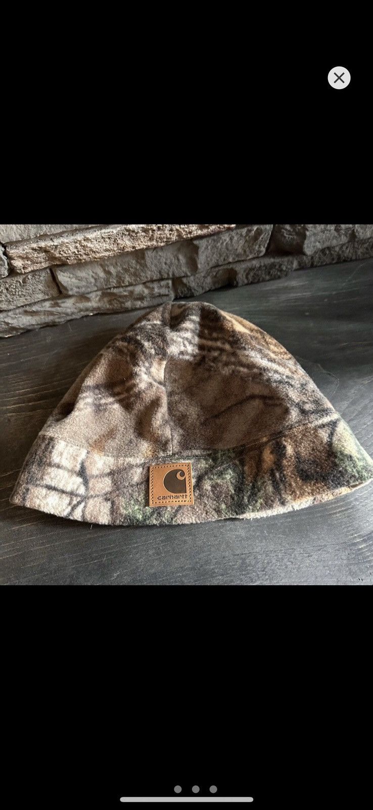 Carhartt CARHARTT REALTREE CAMO FLEECE HAT Size ONE SIZE - 1 Thumbnail