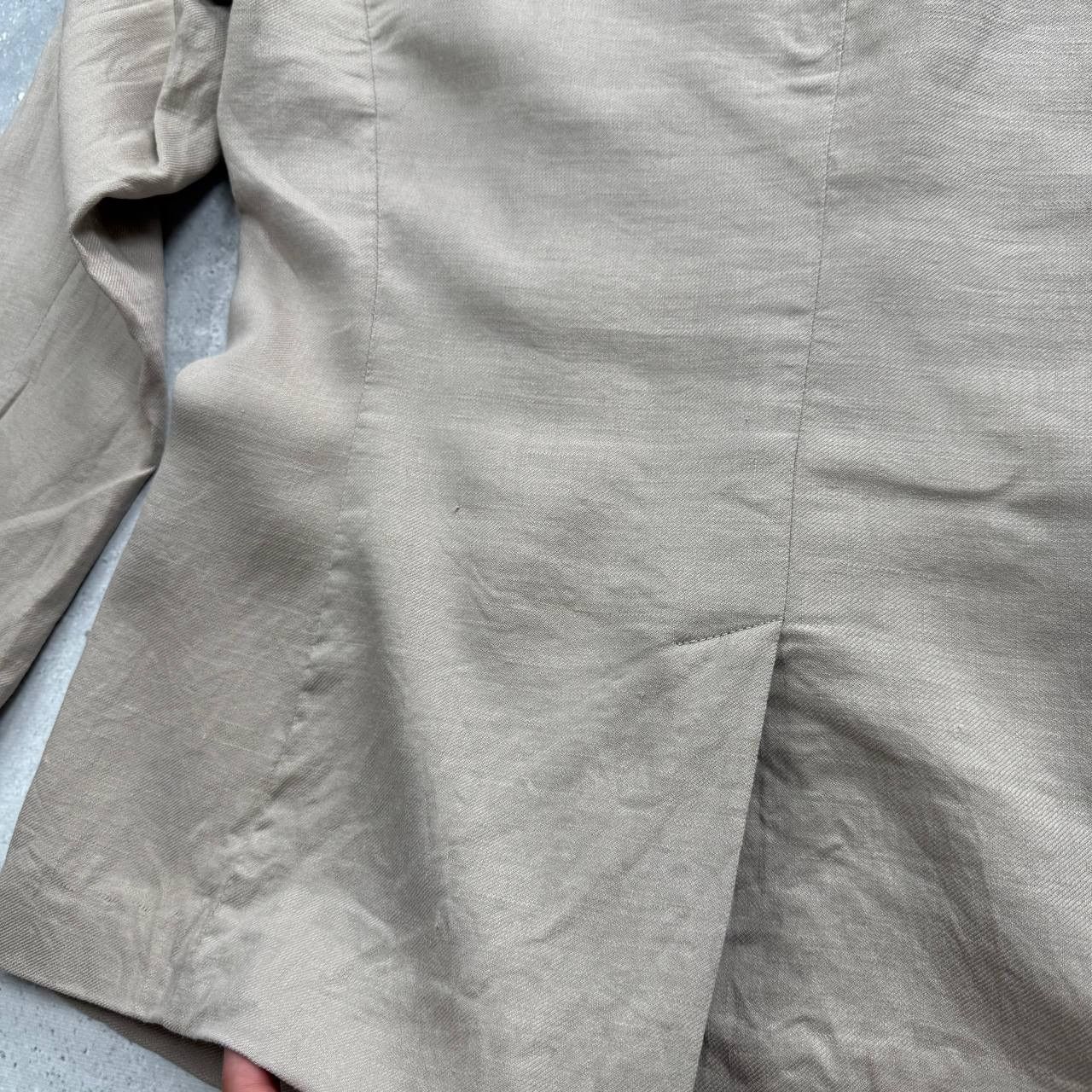 Etro ETRO Milano Two Button Linen Blazer Women’s Beige Size IT 46 Size L / US 10 / IT 46 - 16 Thumbnail
