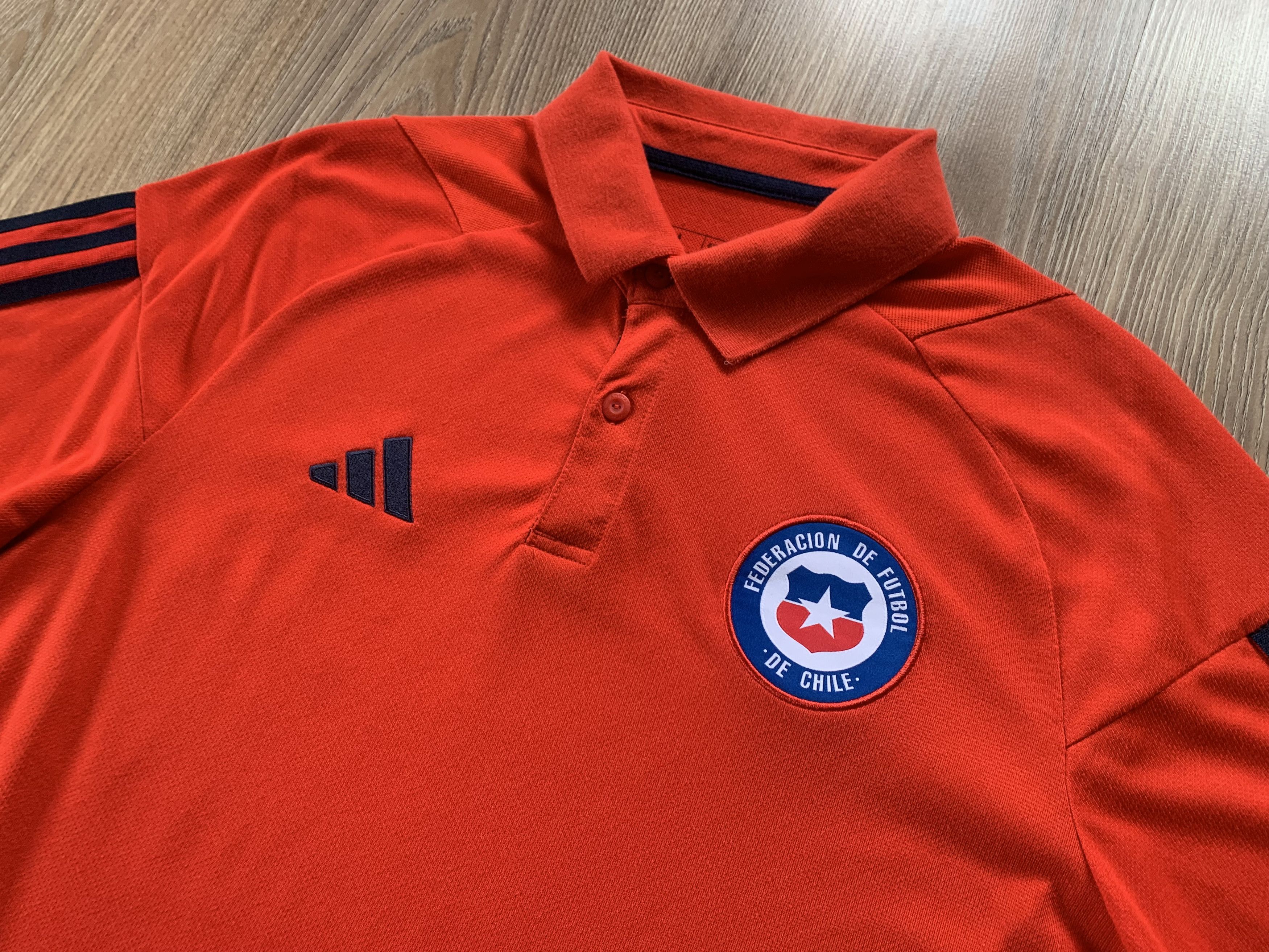 Adidas Adidas Originals Chile National Football Team T Shirt 2022 Size US M / EU 48-50 / 2 - 4 Thumbnail