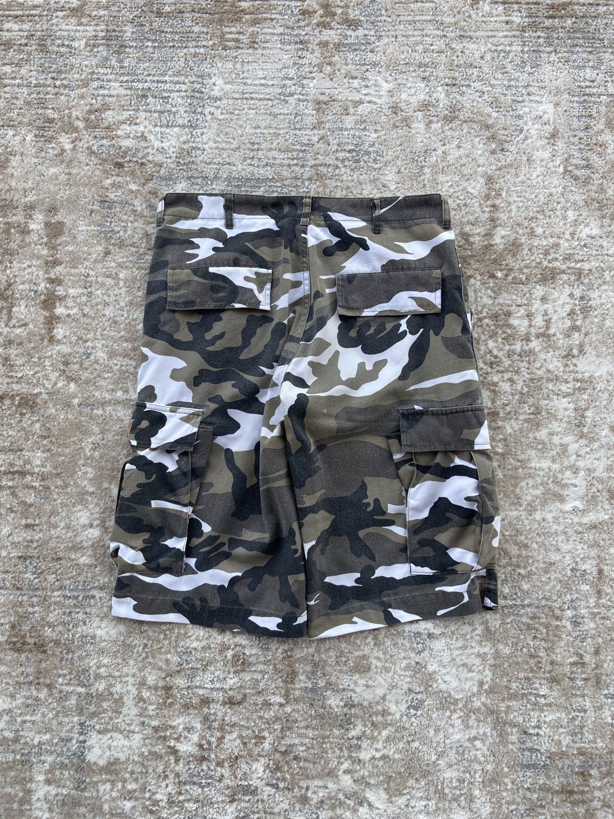 Stussy Vintage Stussy Jorts Woodland Camo Cargo Pants Size US 32 / EU 48 - 4 Thumbnail