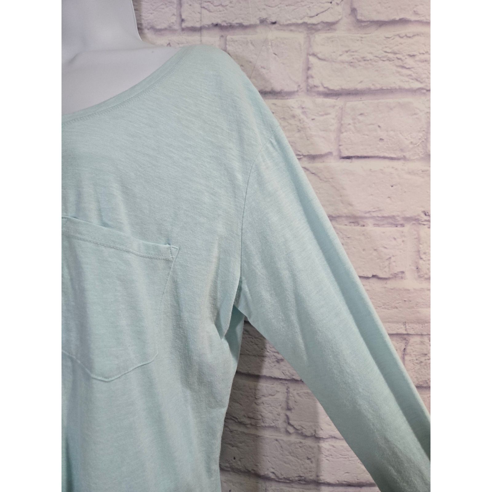 Other A.N.A. Light Blue Slub Knit T Shirt XXL Plus Lightweight Size 3XL / US 20-22 - 2 Thumbnail