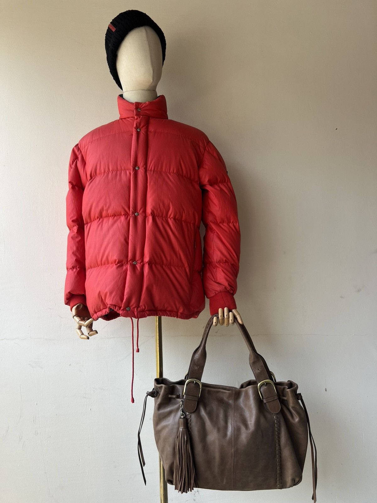 Leather Vintage Sazaby Japan Scratches Patina Leather Shoulder Bag Size ONE SIZE - 6 Thumbnail