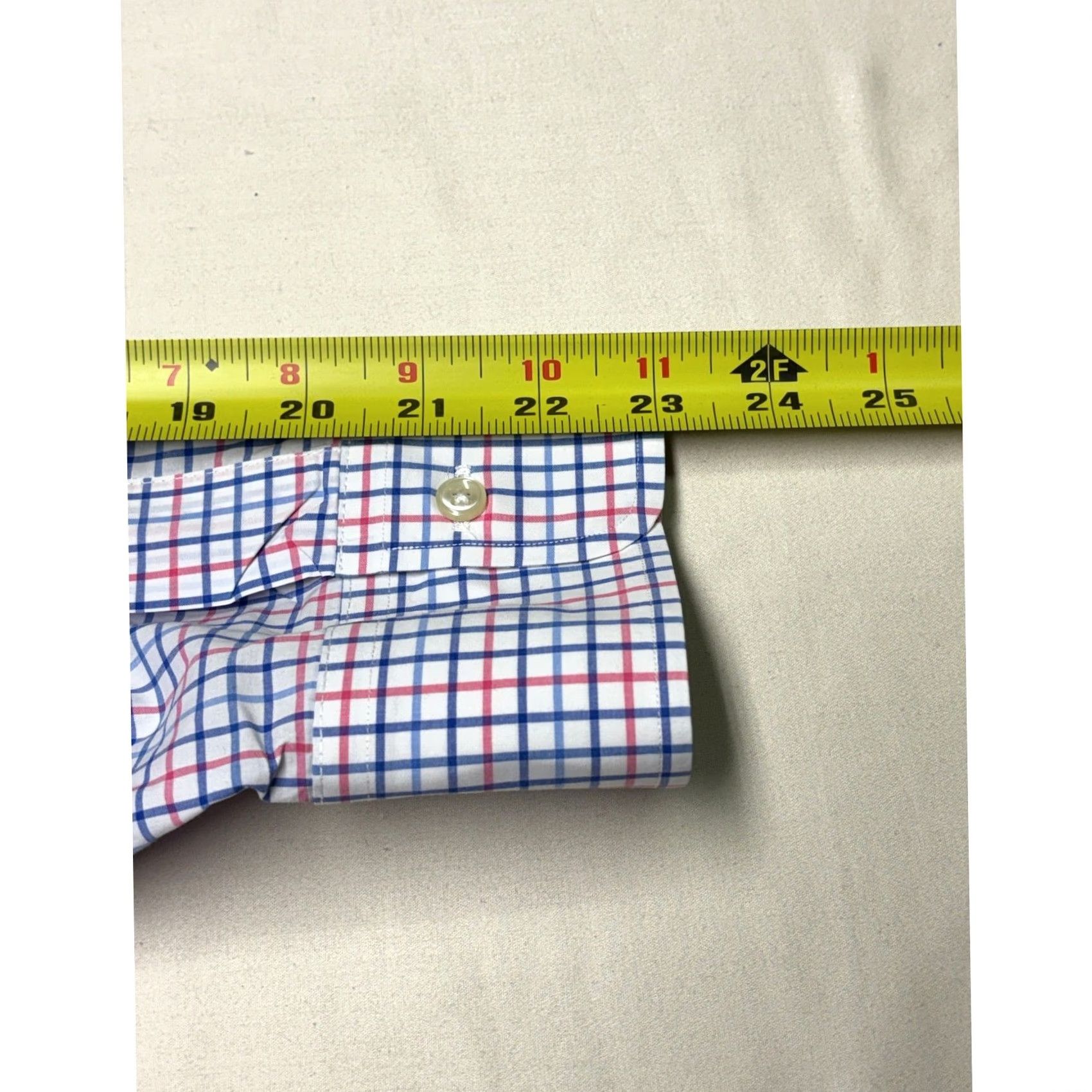Polo Ralph Lauren Ralph Lauren Mens Button-Down Plaid Shirt Long Sleeve Classic Fit Size L White Size US L / EU 52-54 / 3 - 8 Thumbnail
