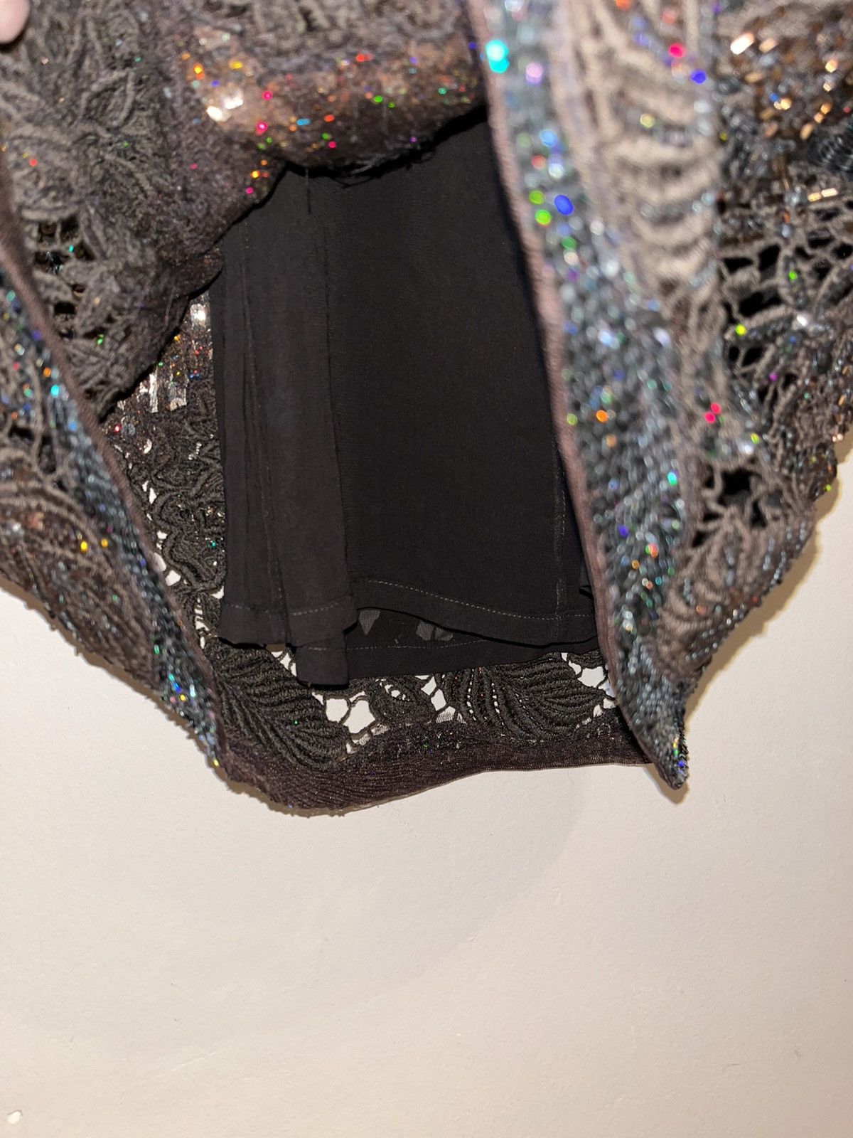Blumarine Chocolate brown Blumarine dress with sequins vintage Size S / US 4 / IT 40 - 16 Thumbnail
