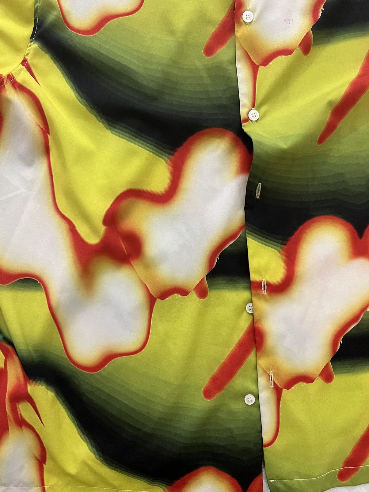 Rhude × Zara Rhude x Zara neon button up shirt 2022 collection Size US XL / EU 56 / 4 - 4 Thumbnail