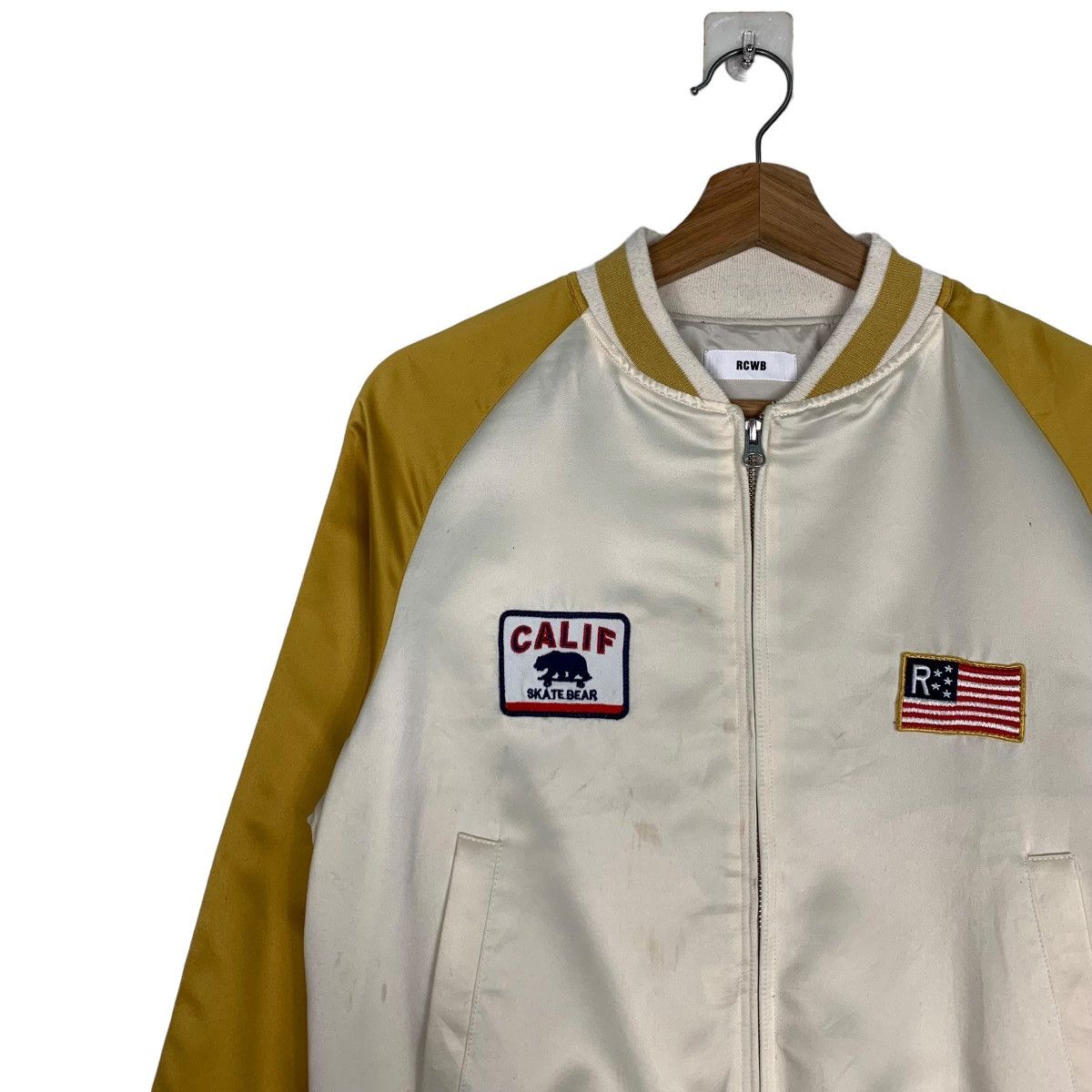 Japanese Brand RCWB Sukajan California Map Youth Jacket #0098-C6 Size US S / EU 44-46 / 1 - 10 Thumbnail