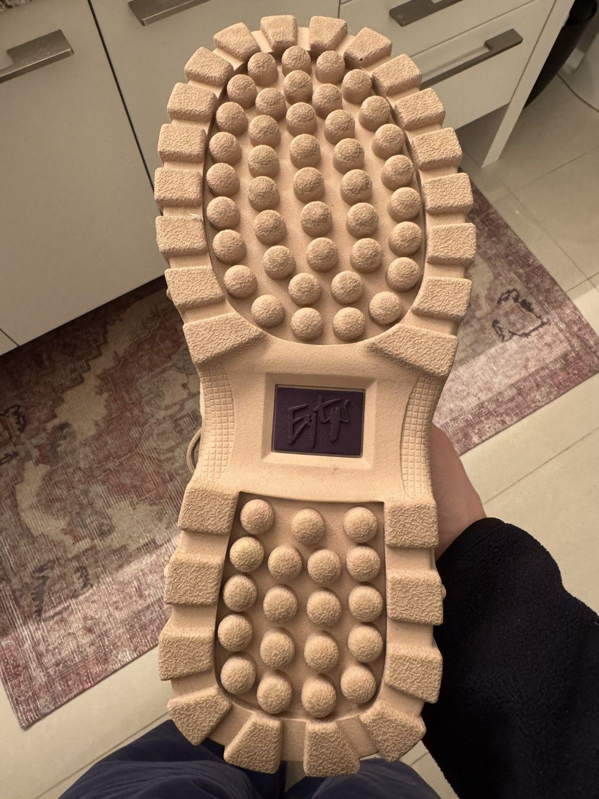 Eytys Eytys Angel Platform Sneaker "Dune" Suede (W9, M7.5) Size US 9 / IT 39 - 10 Thumbnail