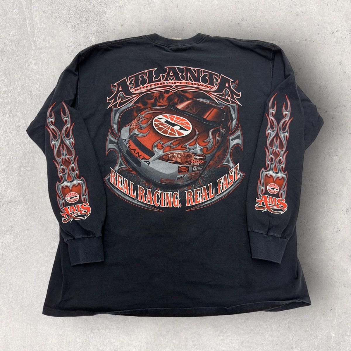 Fruit Of The Loom × NASCAR × Vintage Vintage NASCAR long sleeve tee Size US XXL / EU 58 / 5 - 1 Thumbnail