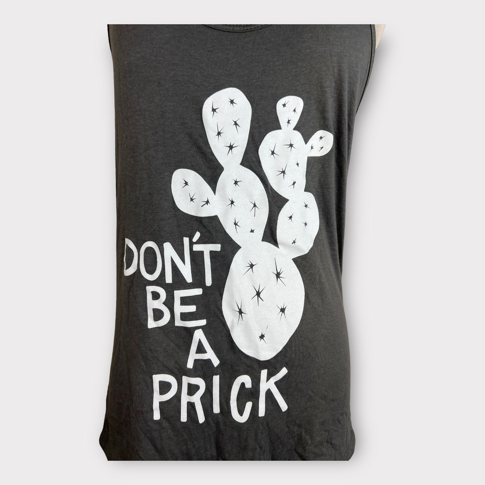 Vintage Vintage Tee | “DON’T BE A PRICK “ Racer Back Tank Top Size S / US 4 / IT 40 - 5 Thumbnail
