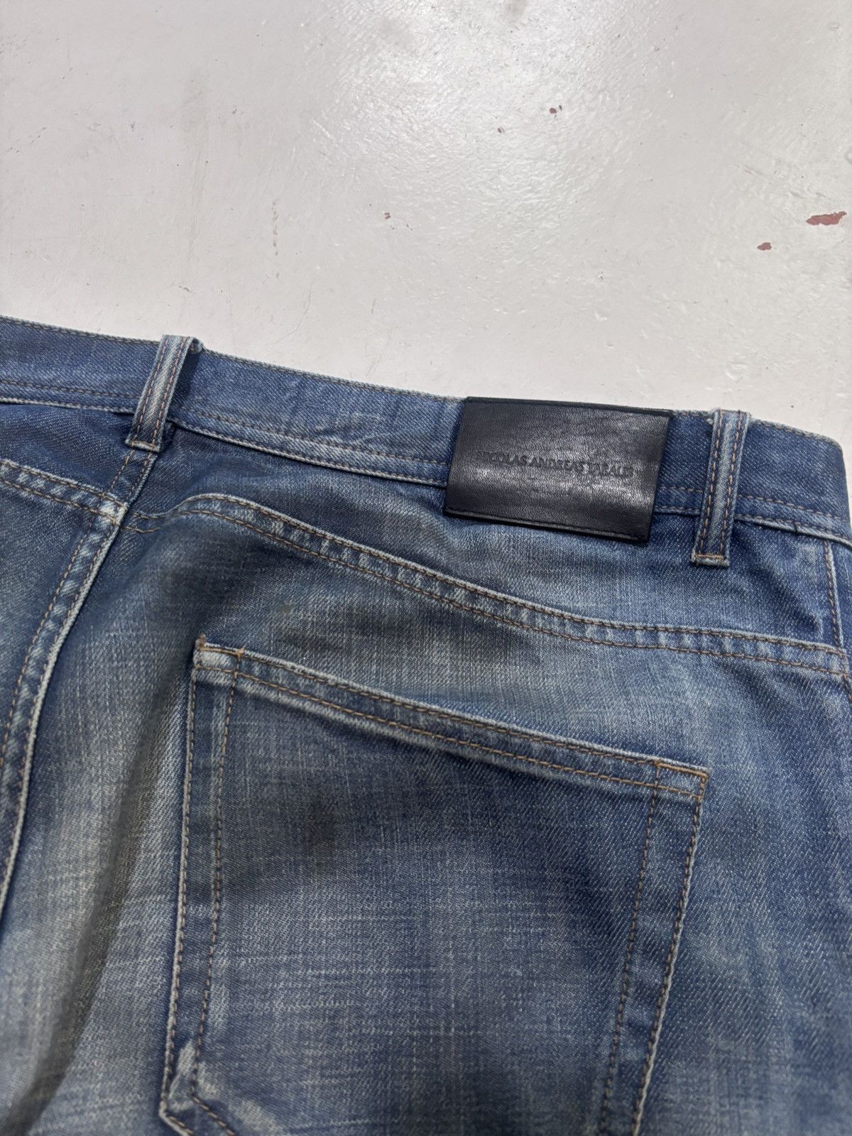 Nicolas Andreas Taralis NAT Jeans Size US 34 / EU 50 - 7 Thumbnail