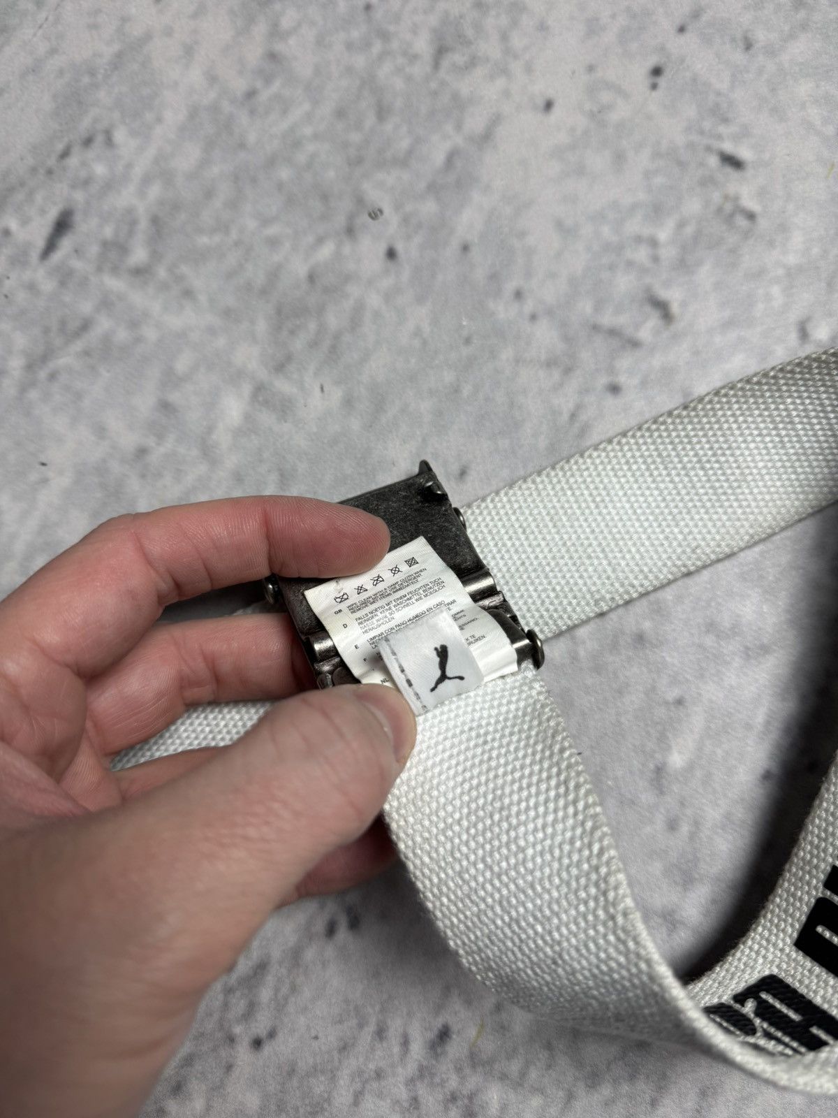 Puma Puma monogram 00s Japanese style cotton belt Size ONE SIZE - 7 Thumbnail