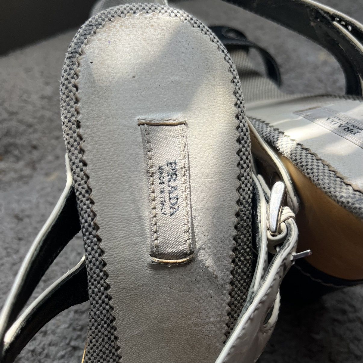 Prada Prada ivory wedge heels Size US 5.5 / IT 35.5 - 11 Thumbnail