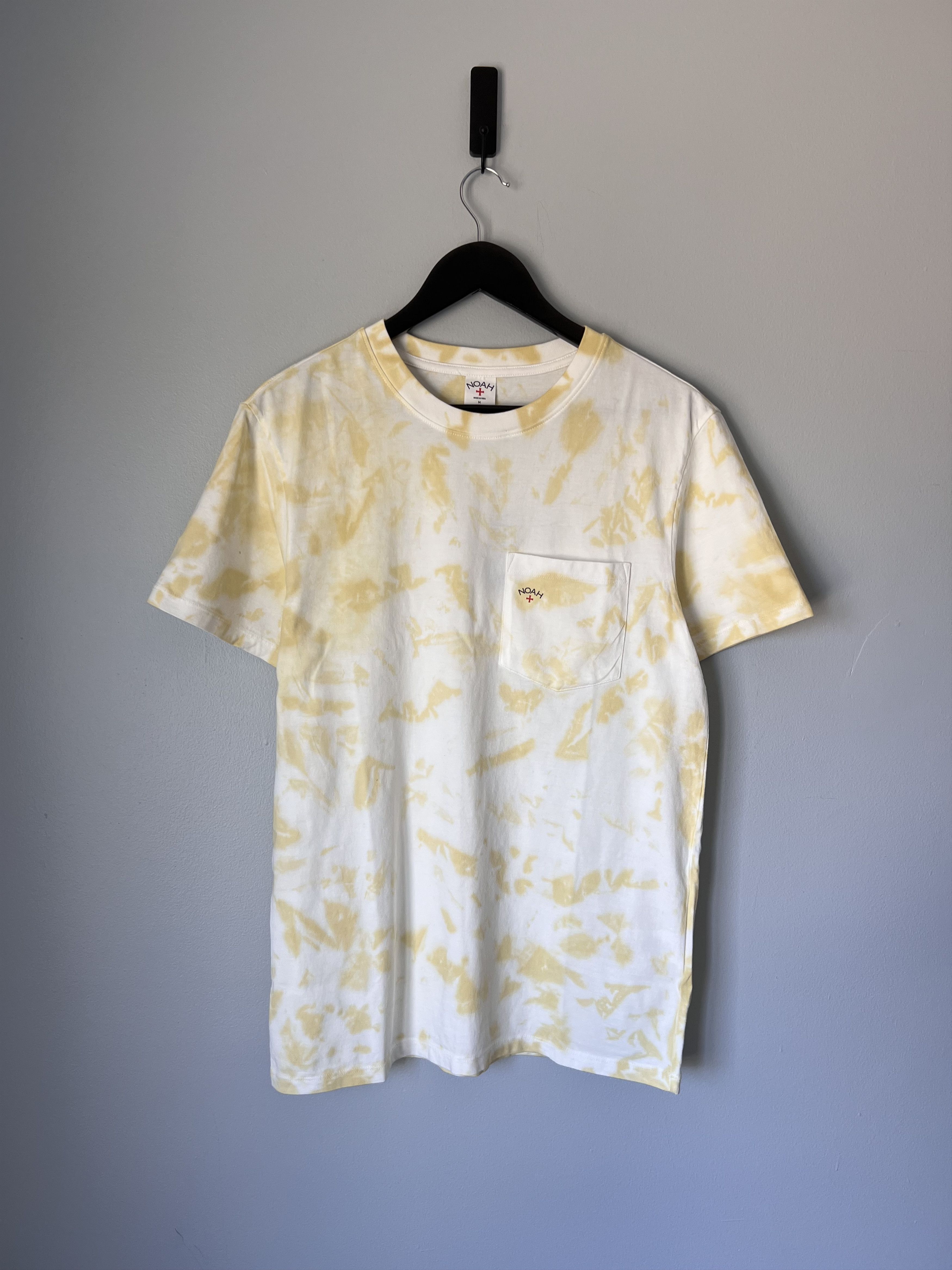 Noah Noah NYC Splatter Dye Pocket Tee in Yellow Size US M / EU 48-50 / 2 - 1 Thumbnail