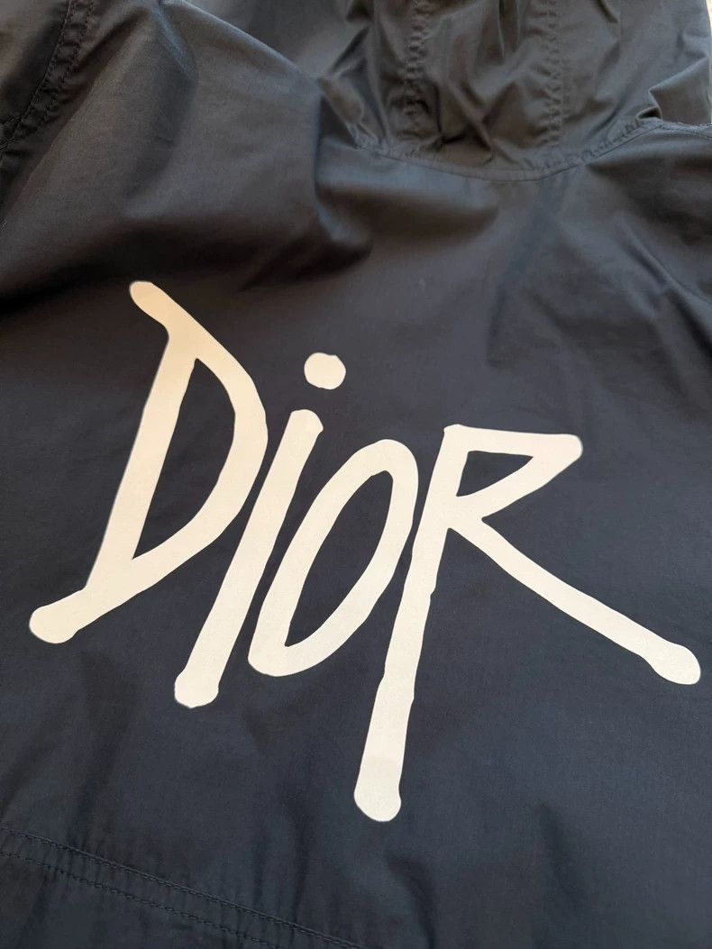 Dior Dior Black front embroidery, back logo hooded zipper jacket Size US S / EU 44-46 / 1 - 6 Thumbnail