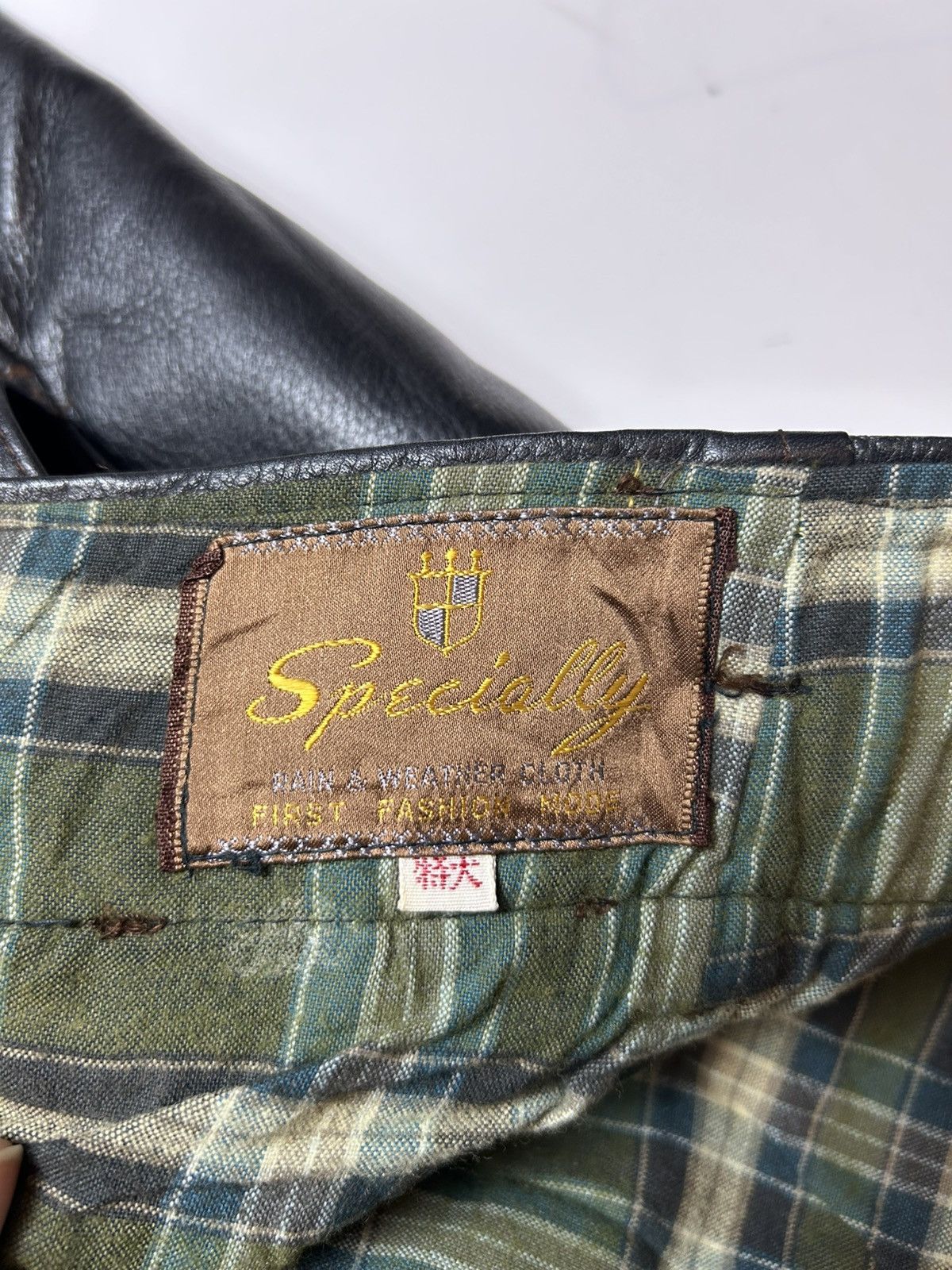 Genuine Leather × Japanese Brand SPECIALLY LEATHER PANT Size US 32 / EU 48 - 9 Thumbnail
