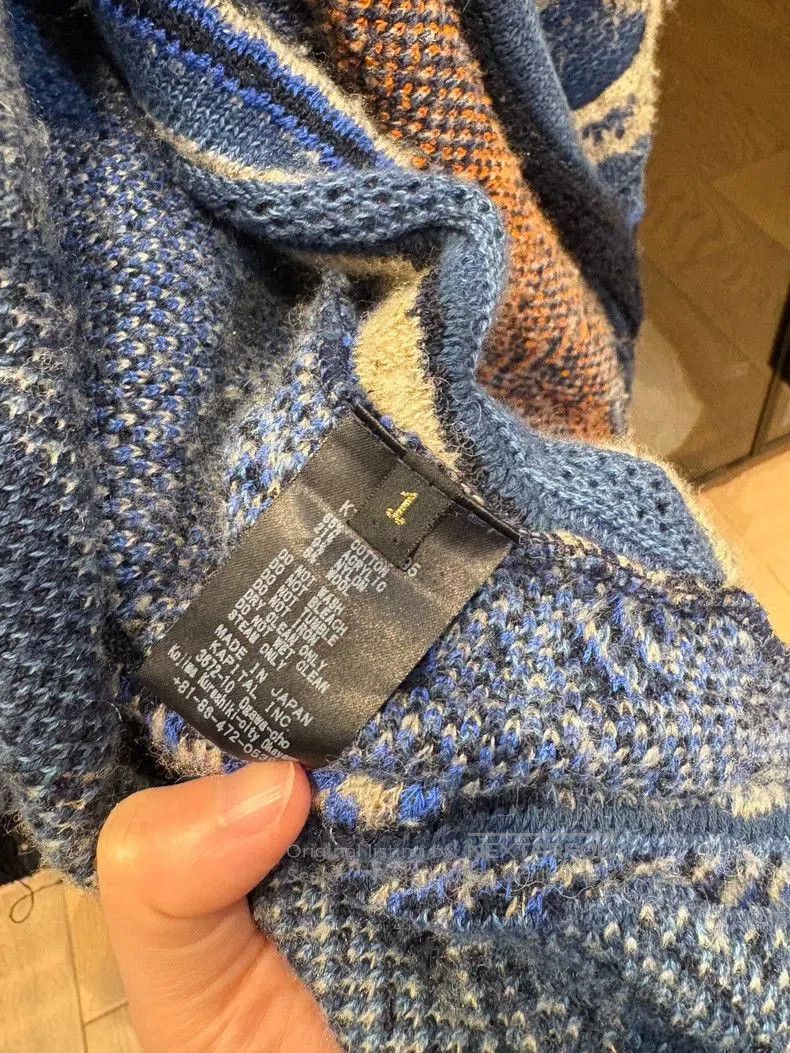 Kapital kapital anti-war cardigan sweater. Size US S / EU 44-46 / 1 - 3 Thumbnail