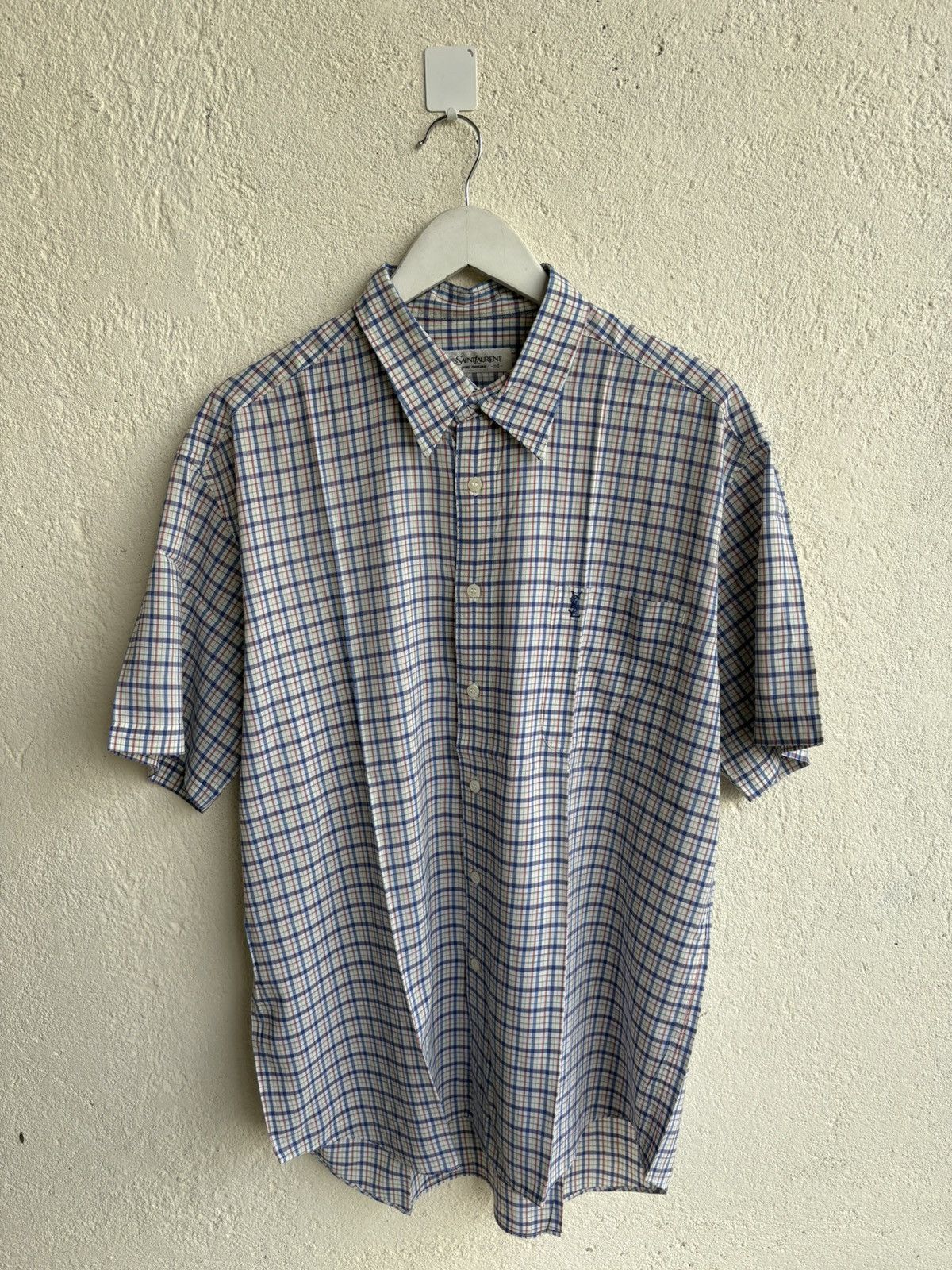 Yves Saint Laurent 90s Vintage Yves Saint laurent shirt Size US XL / EU 56 / 4 - 1 Thumbnail