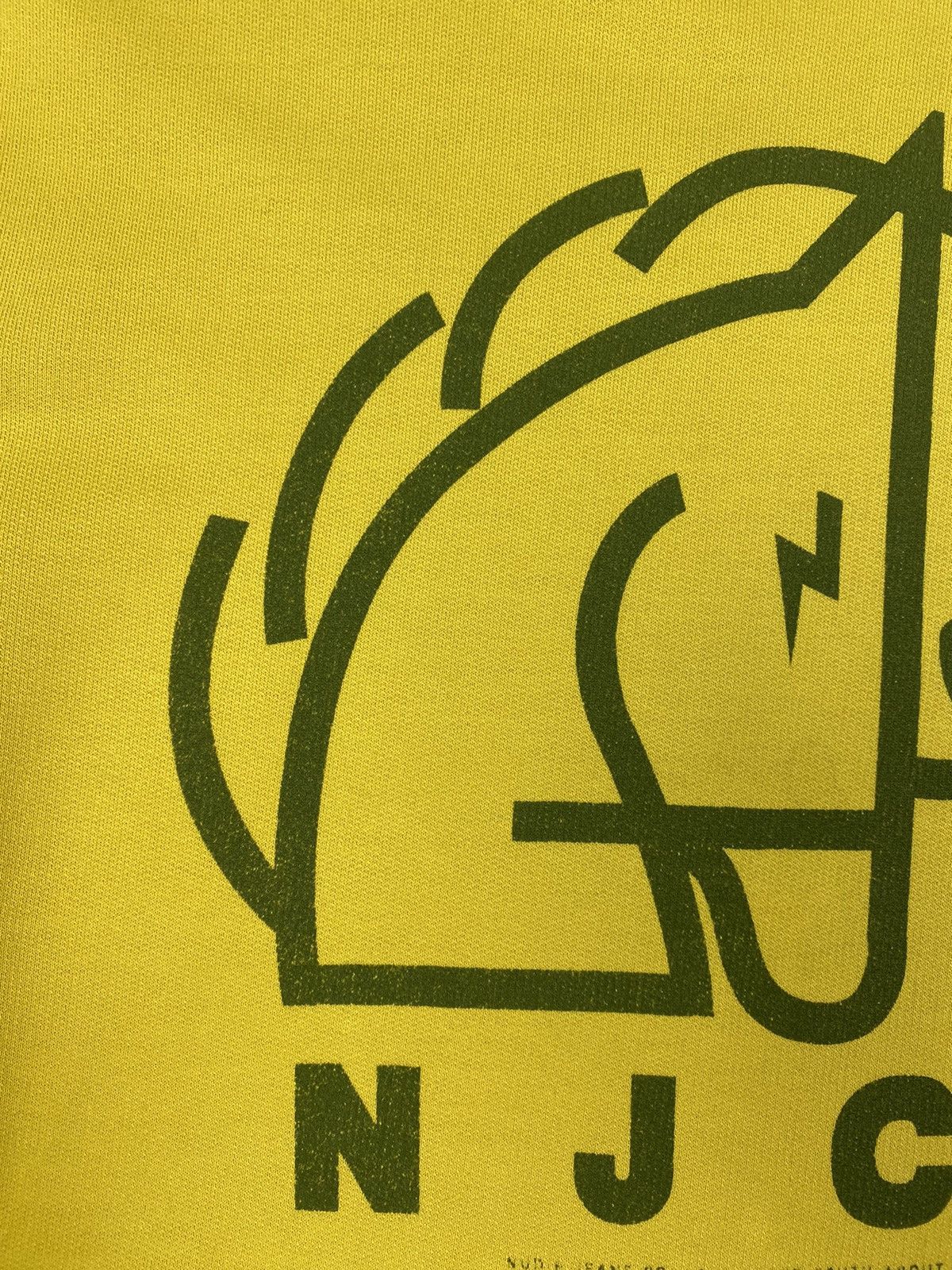 Nudie Jeans Nudie Jeans Big Logo Yellow Sweatshirt Size M Size US M / EU 48-50 / 2 - 7 Thumbnail