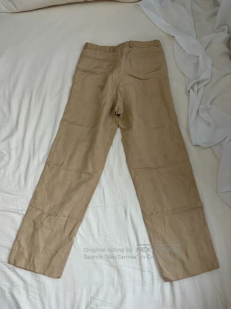 Hermes Hermes Margiela Era Loose Fit Long Pants, Brown Size 28" / US 6 / IT 42 - 2 Thumbnail