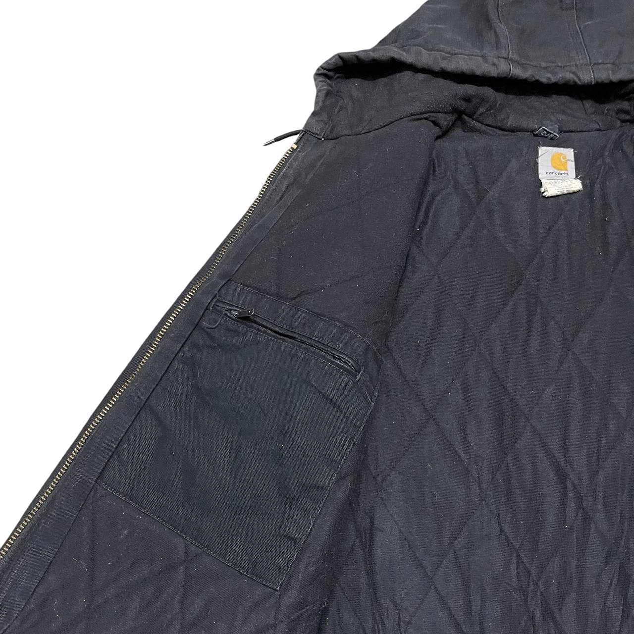 Carhartt Vintage Carhartt Distressed Active Jacket J140 BLk Size US XXL / EU 58 / 5 - 9 Thumbnail