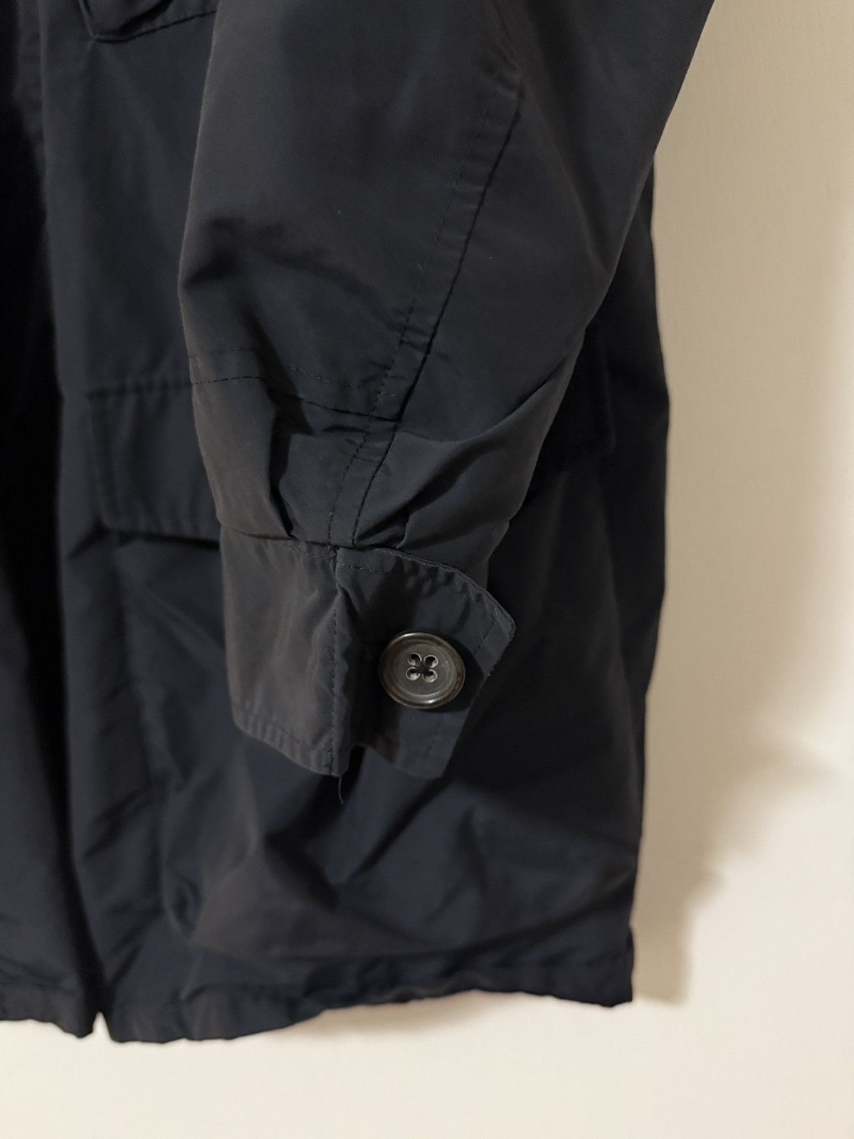 Jil Sander Vintage Jil Sander Mens Runway Techno Taffeta Coat size S4 Size US XL / EU 56 / 4 - 2 Thumbnail