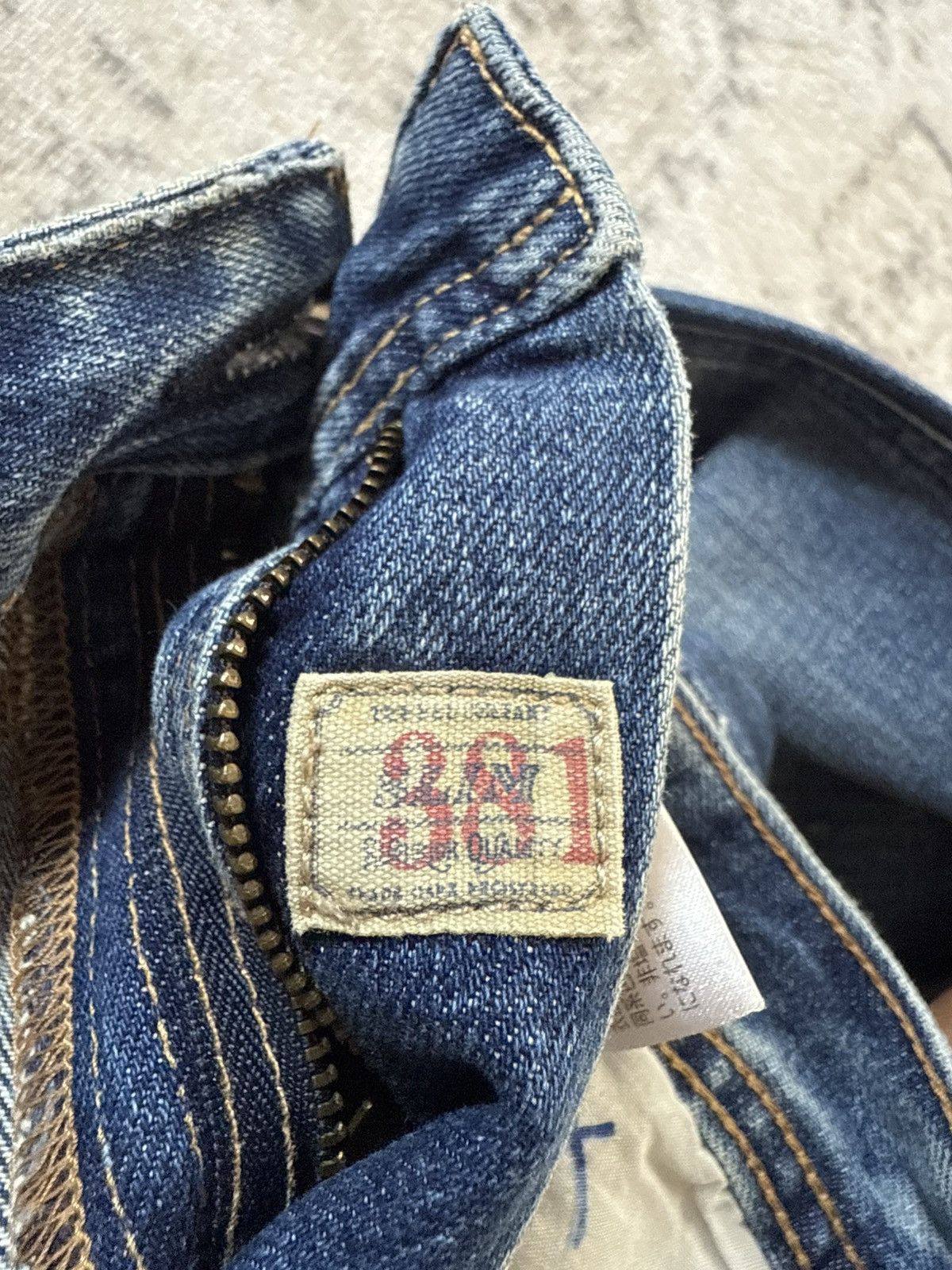 RRL Ralph Lauren Polo Ralph Lauren Double Knee Carpenters Denim Pants Size US 30 / EU 46 - 20 Thumbnail