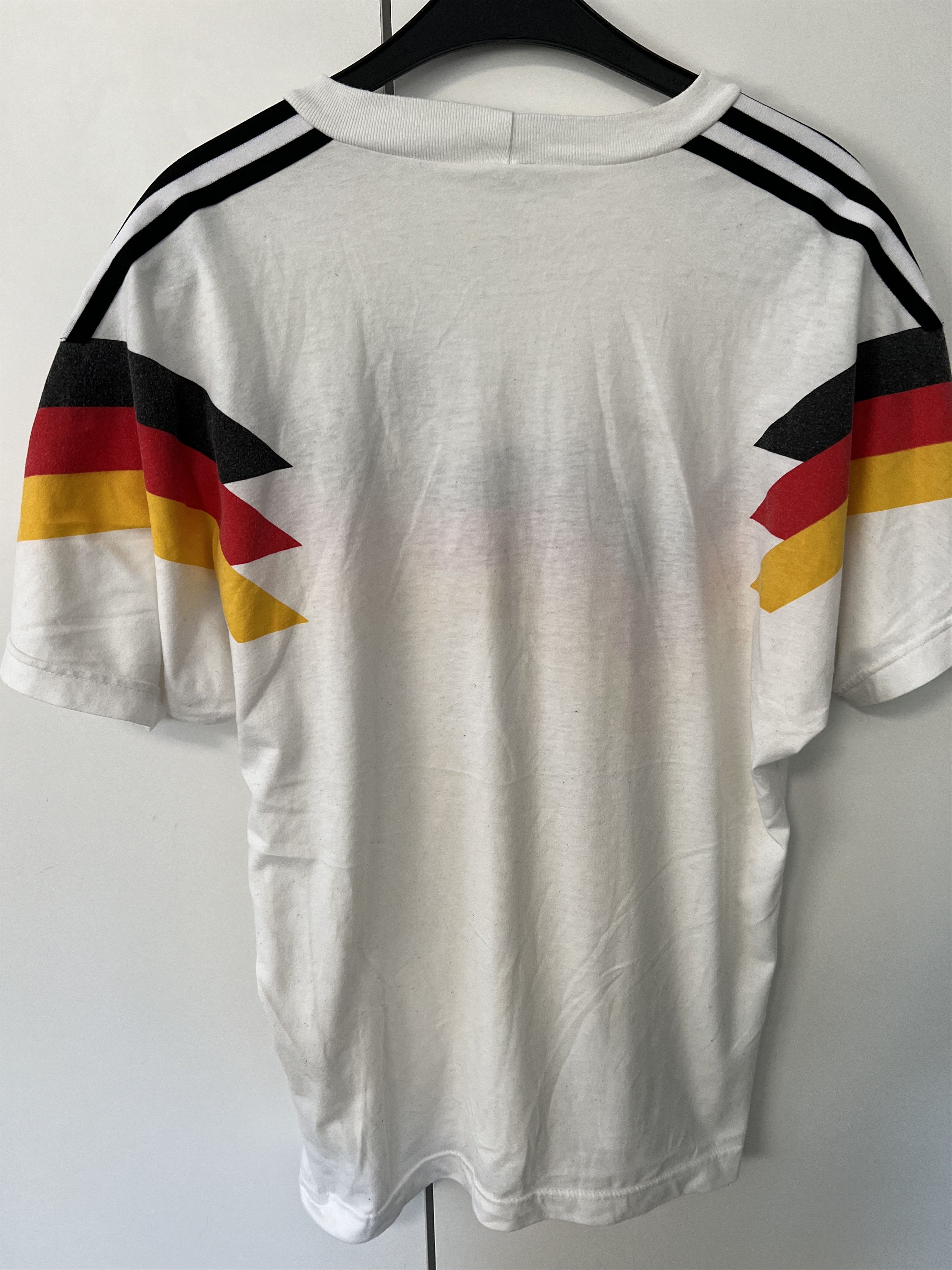 Adidas GERMANY 1988-90 TRAINING HOME SHIRT FOOTBALL SOCCER JERSEY Size US M / EU 48-50 / 2 - 13 Thumbnail