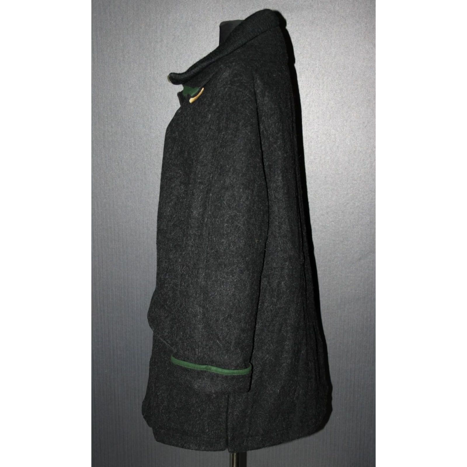 Vintage Steinbock wool coat jacket Size GB 18 Austria Grey Womens Size XXL / US 16-18 / IT 52-54 - 5 Thumbnail