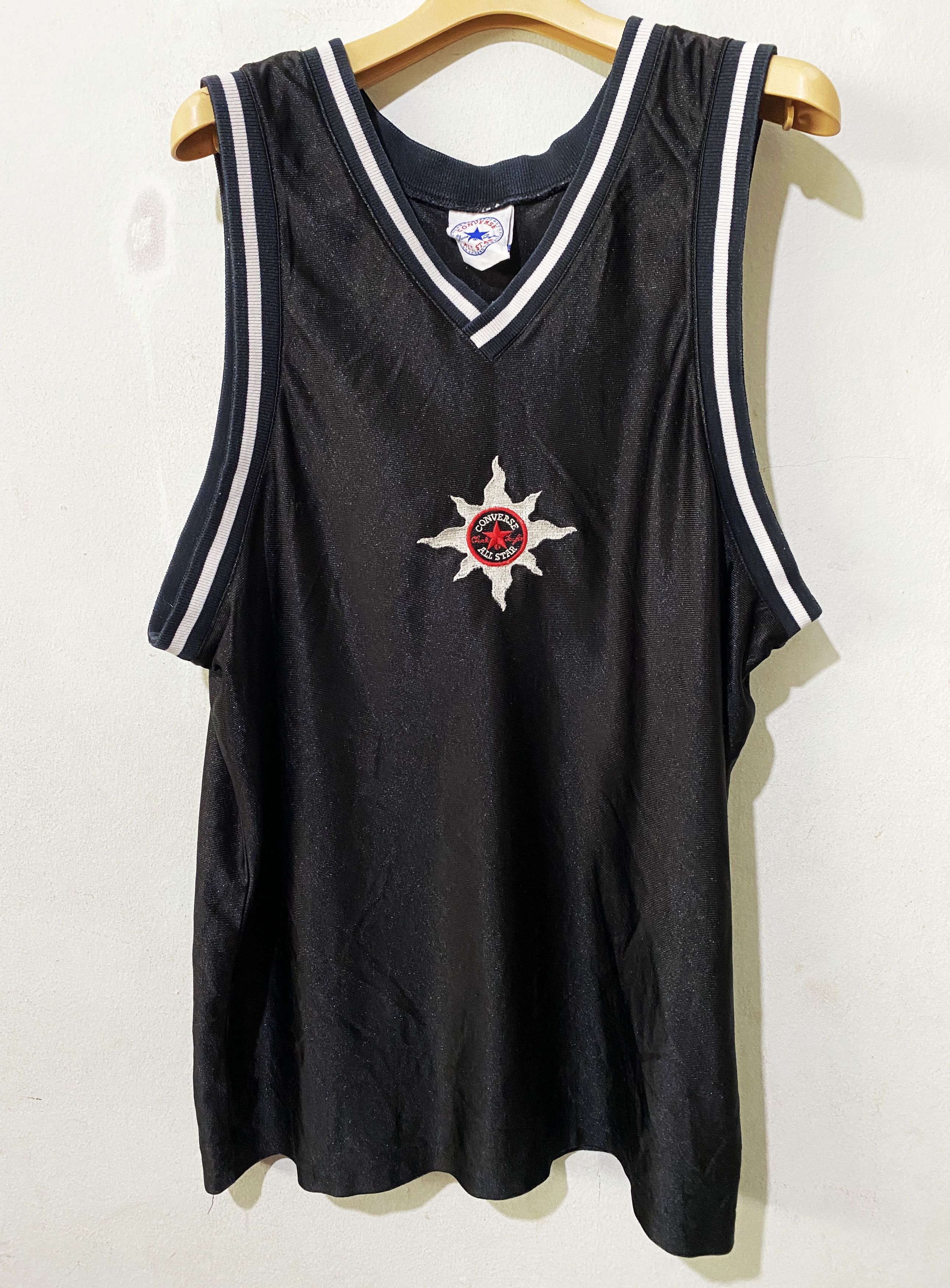Converse × NBA × Vintage Vintage 90s Converse x Dennis Rodman Tank Top Size US L / EU 52-54 / 3 - 1 Thumbnail