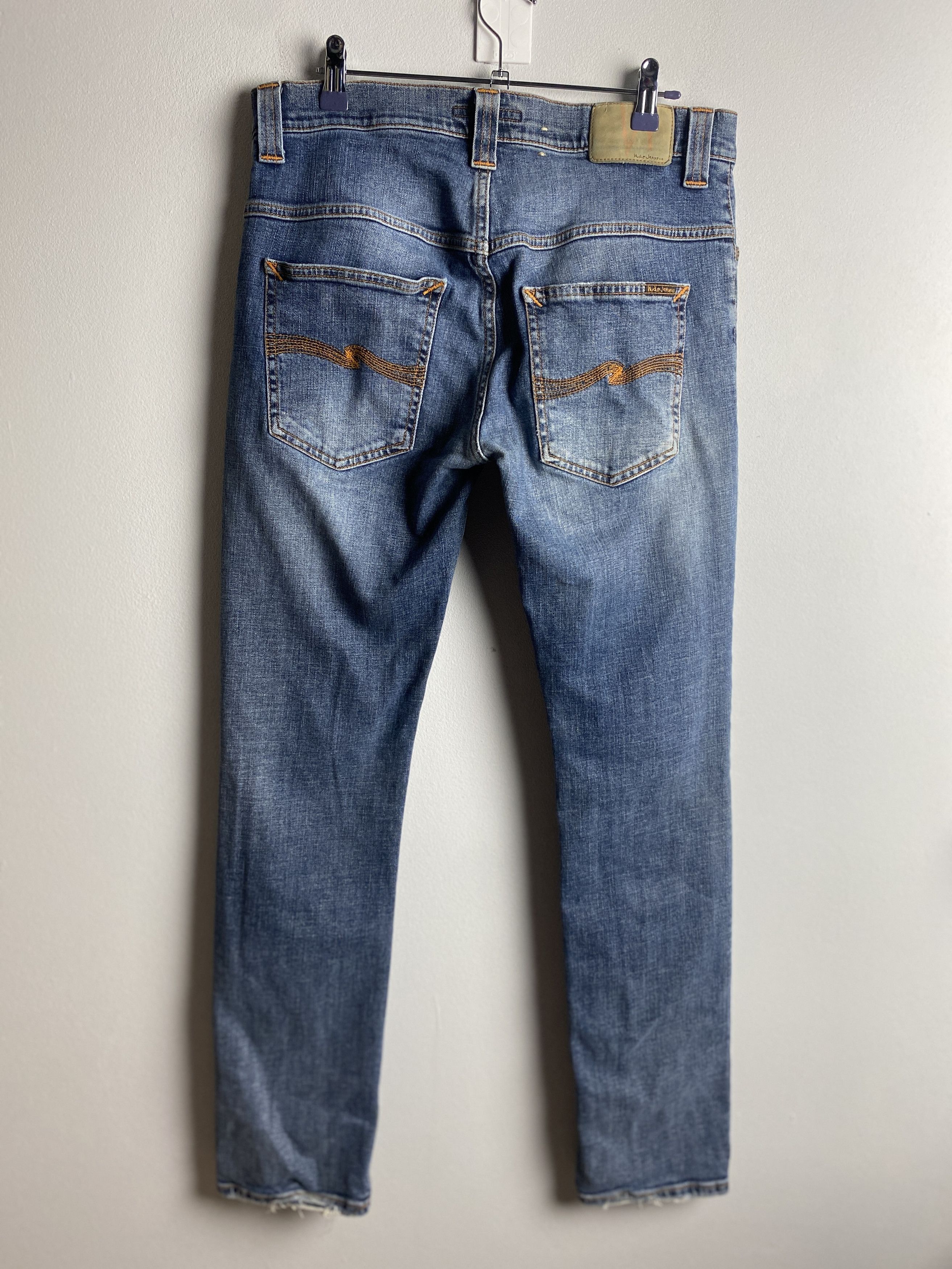 Nudie Jeans Nudie Jeans Thin Finn denim jeans pants Size US 31 - 1 Thumbnail