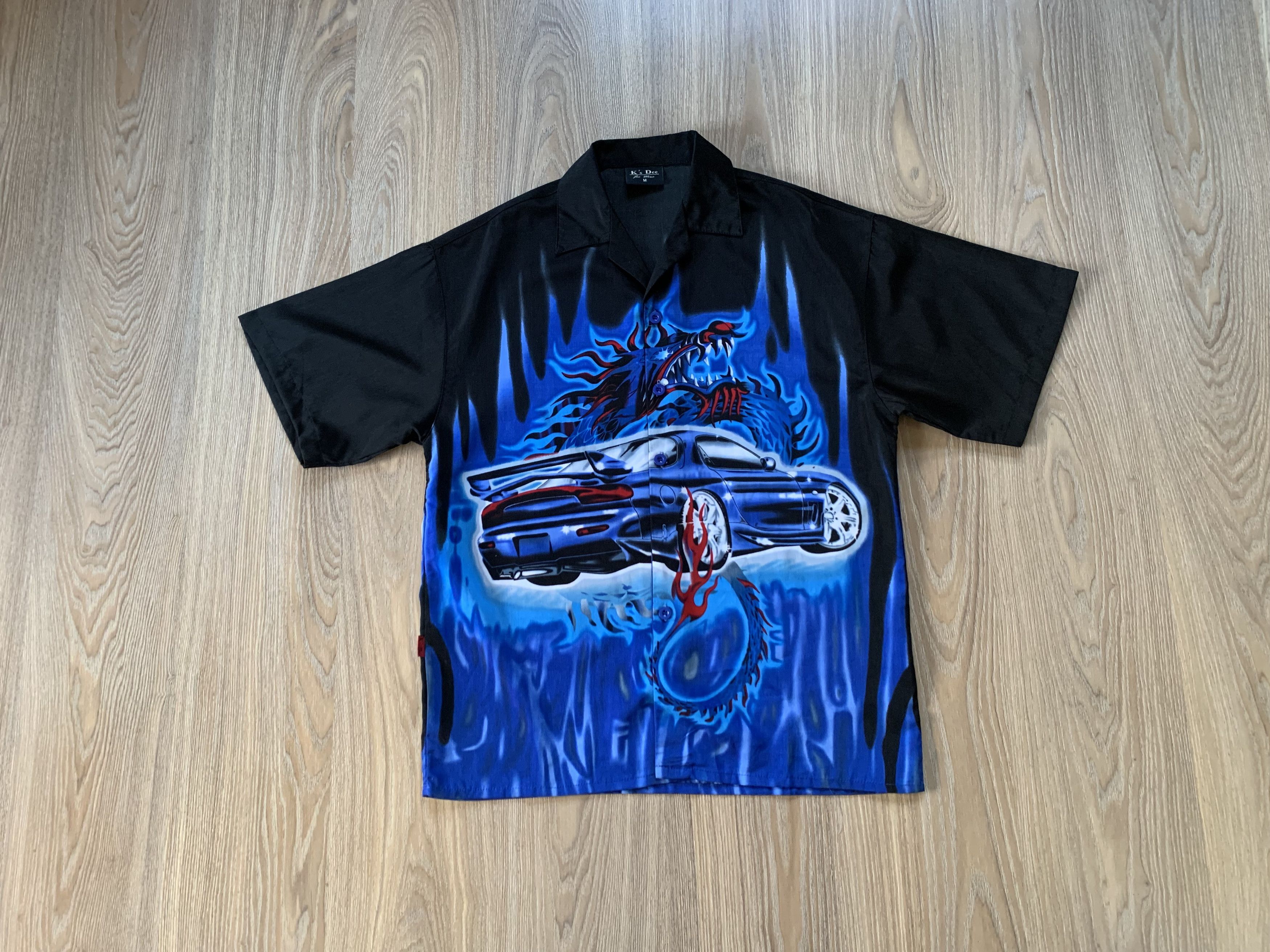 Other Vintage K’s Dee Printed Hawaiian Shirt Size US M / EU 48-50 / 2 - 1 Thumbnail