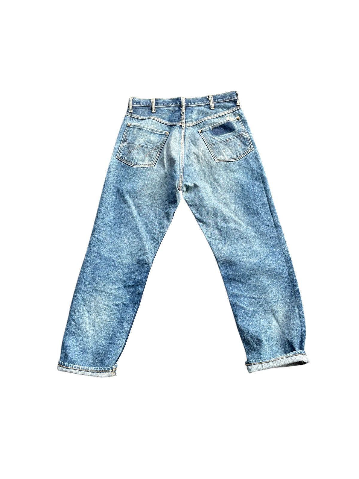 Wrangler Vintage Wrangler Blue Bell Selvedge Denim Size US 33 - 7 Thumbnail
