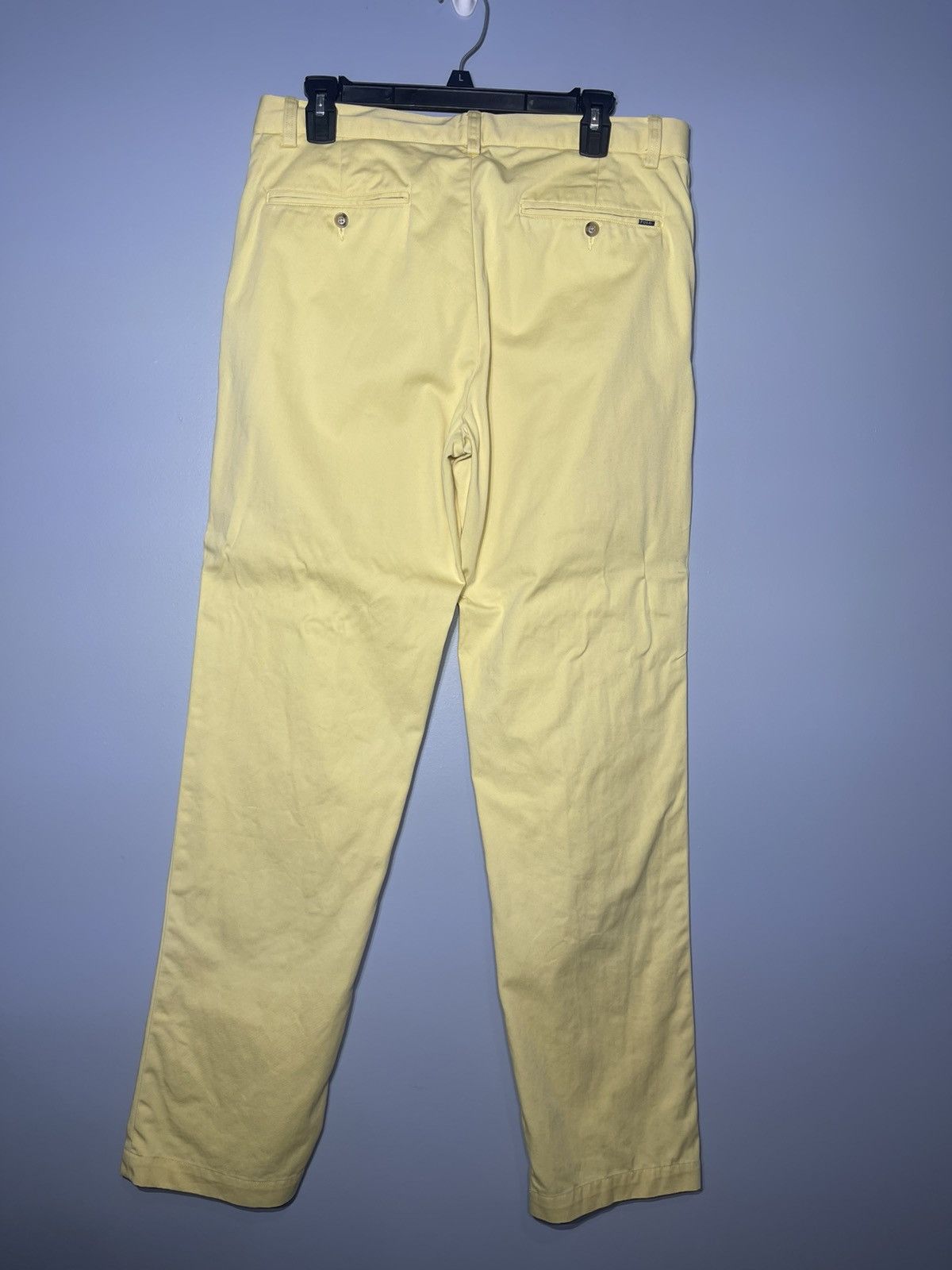 Polo Ralph Lauren Polo Ralph Lauren Pants Men’s 32x32 Yellow Classic Fit Chino Size US 32 / EU 48 - 3 Thumbnail