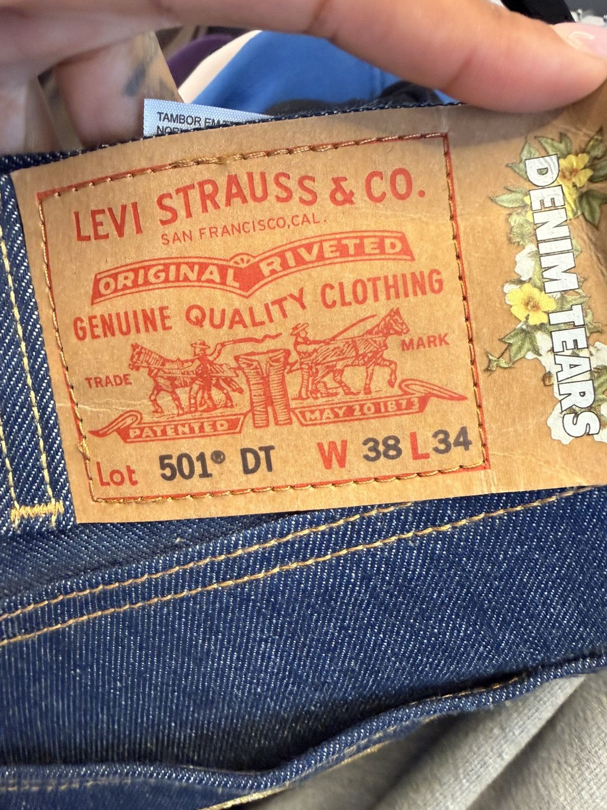 DENIM TEARS DT denim tears jeans Size US 38 / EU 54 - 3 Thumbnail