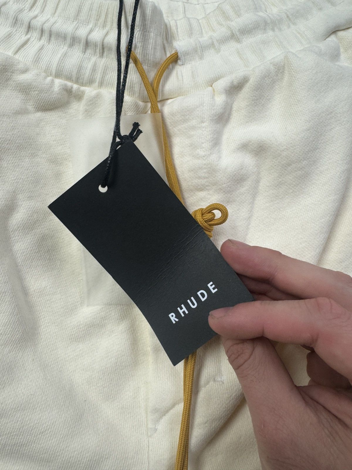 Rhude Rhude Cream Shorts Size US 34 / EU 50 - 2 Thumbnail