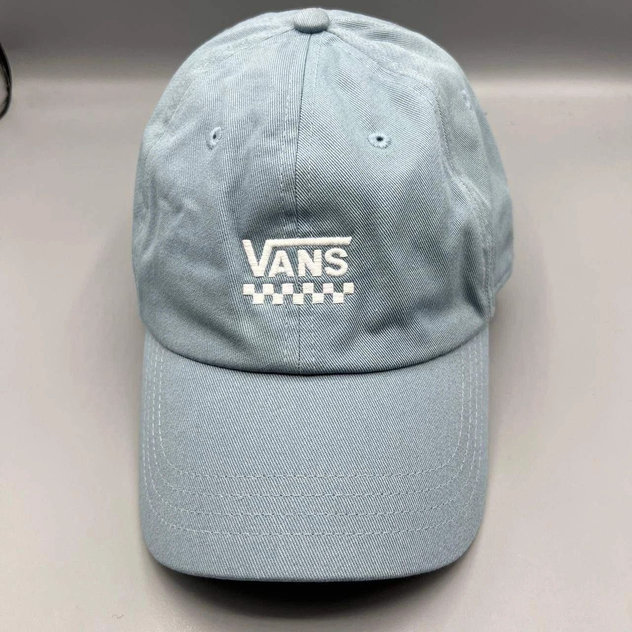 Vans Vans Court Side Hat Men Blue Embroidered Strap Back Cap Size ONE SIZE - 1 Thumbnail