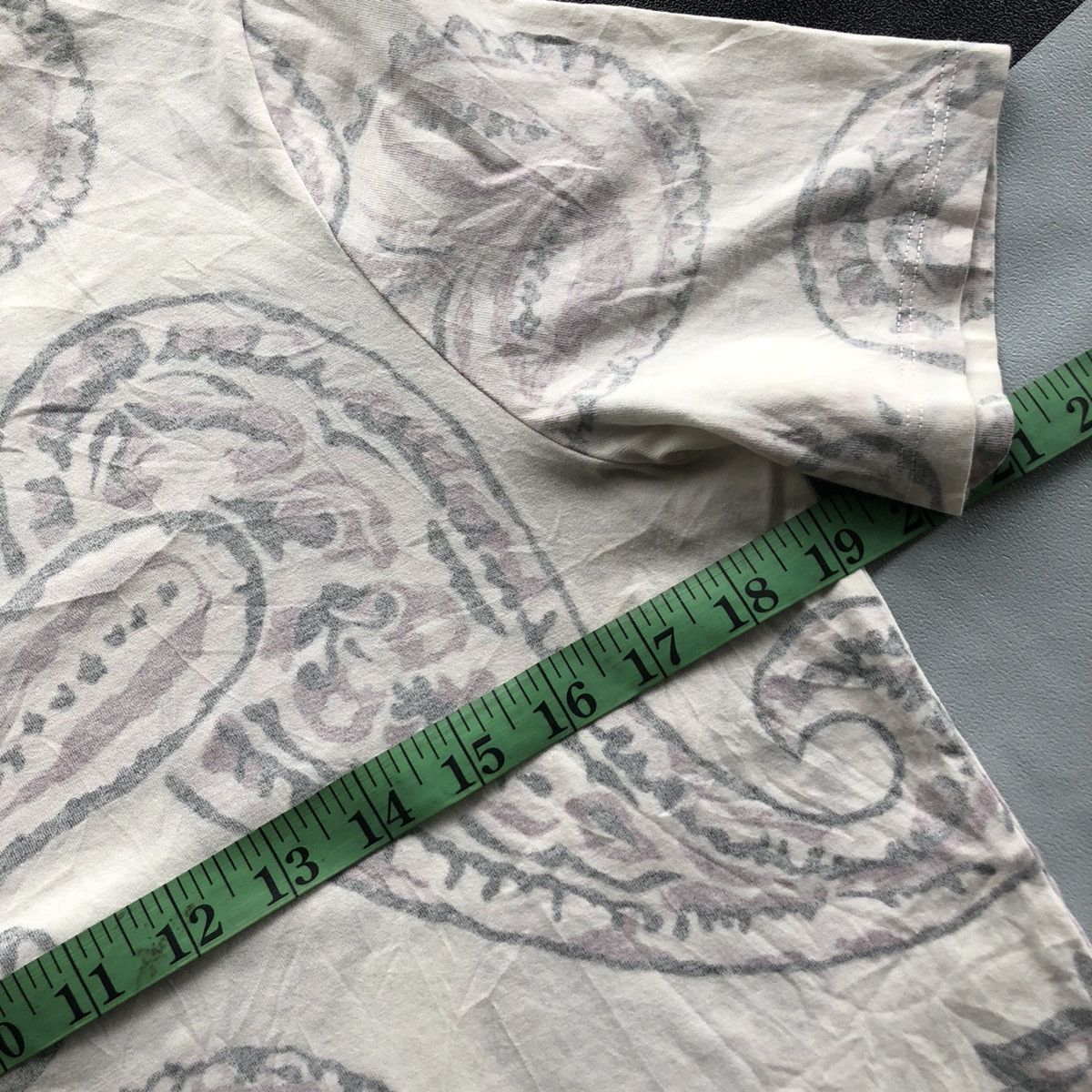 Acne Studios Acne Studios Paisley Tee Shirt Size US XS / EU 42 / 0 - 6 Thumbnail