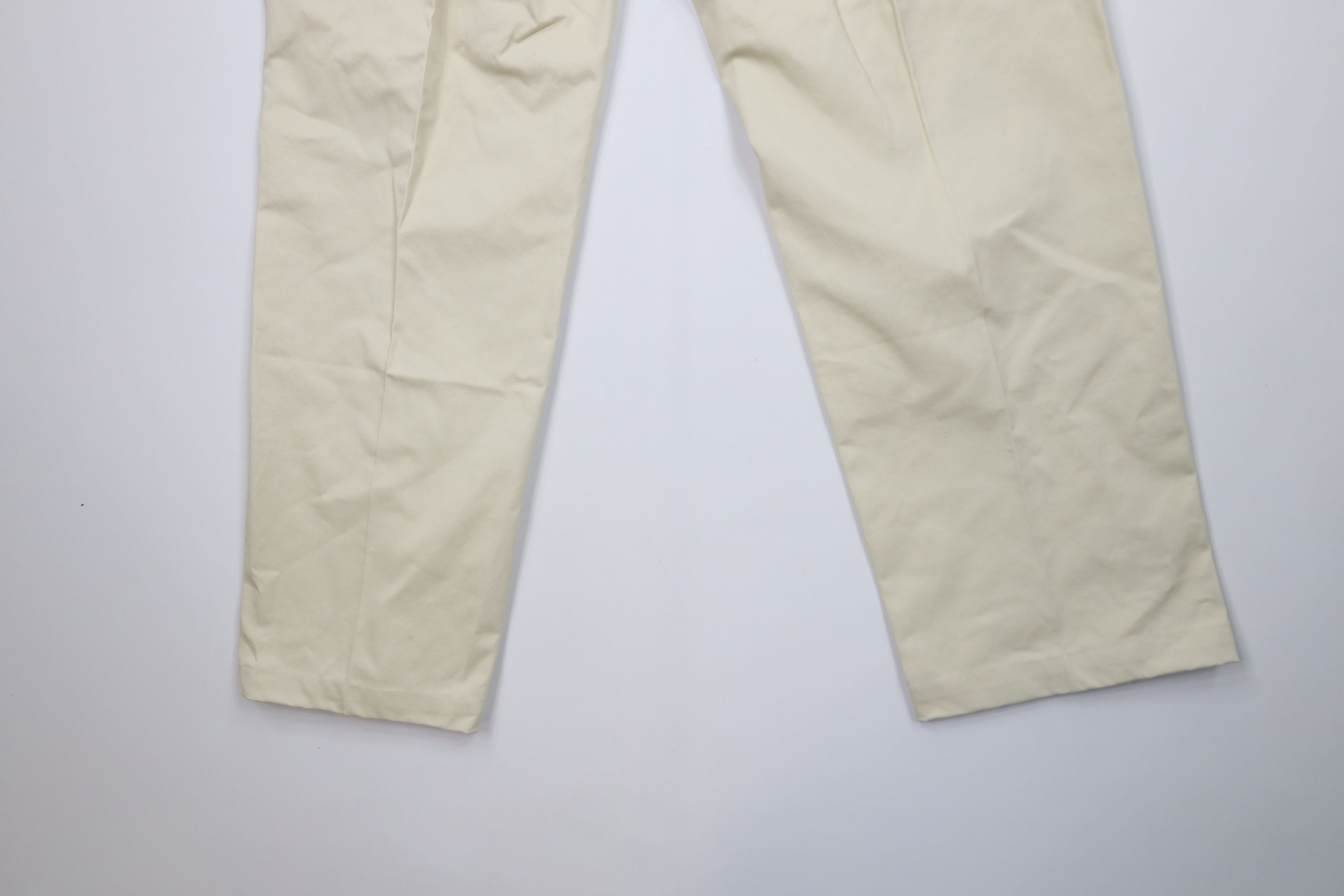 Orvis Deadstock Vintage Orvis Wide Leg Chino Pants Trousers Beige Size US 36 / EU 52 - 12 Thumbnail