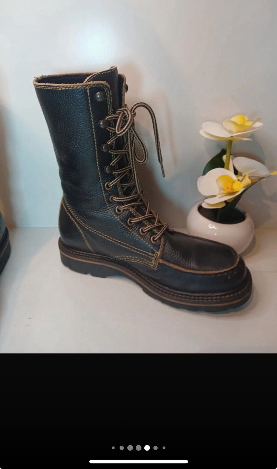Vagabond Vagabond botas em pele 37 Size US 6 / IT 36 - 8 Thumbnail