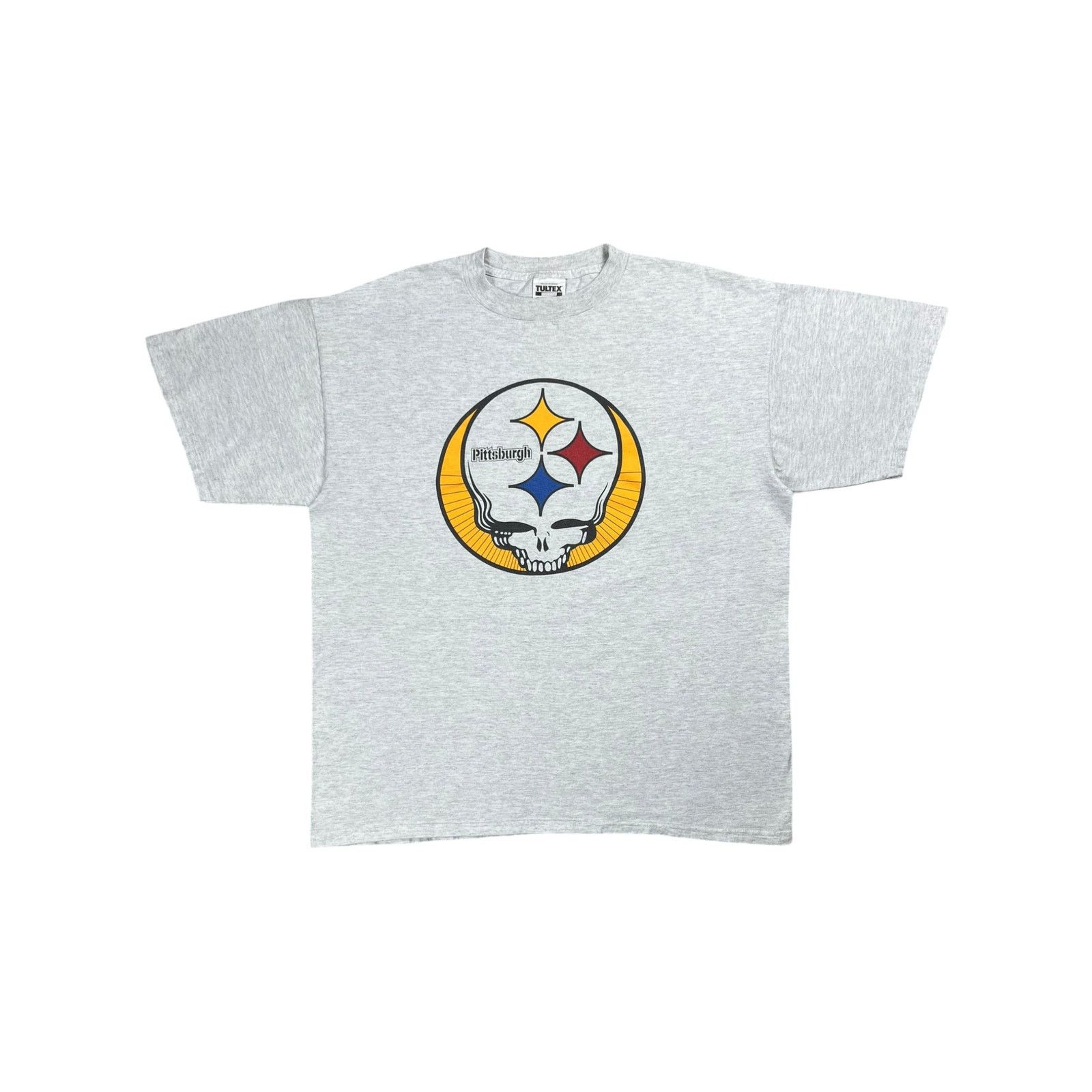 Band Tees × Grateful Dead × NFL 90s Grateful Dead Pittsburgh Steelers Stealie band tee Size US XL / EU 56 / 4 - 1 Thumbnail