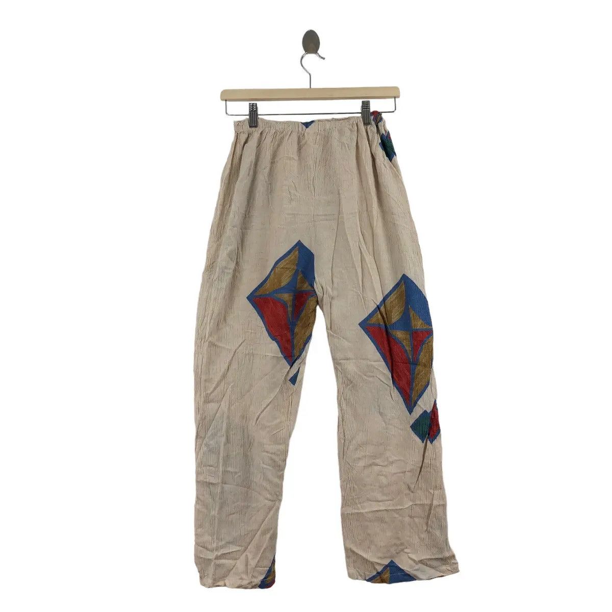 Vintage Vintage BALI BIDADARI BATIK Hand Made Artwork Pant Sweatpant Size 42" / US 20 - 2 Thumbnail