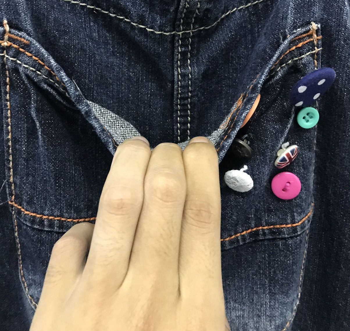 Japanese Brand × Vintage Vintage Chip Clip Overall Size US 37 - 6 Thumbnail