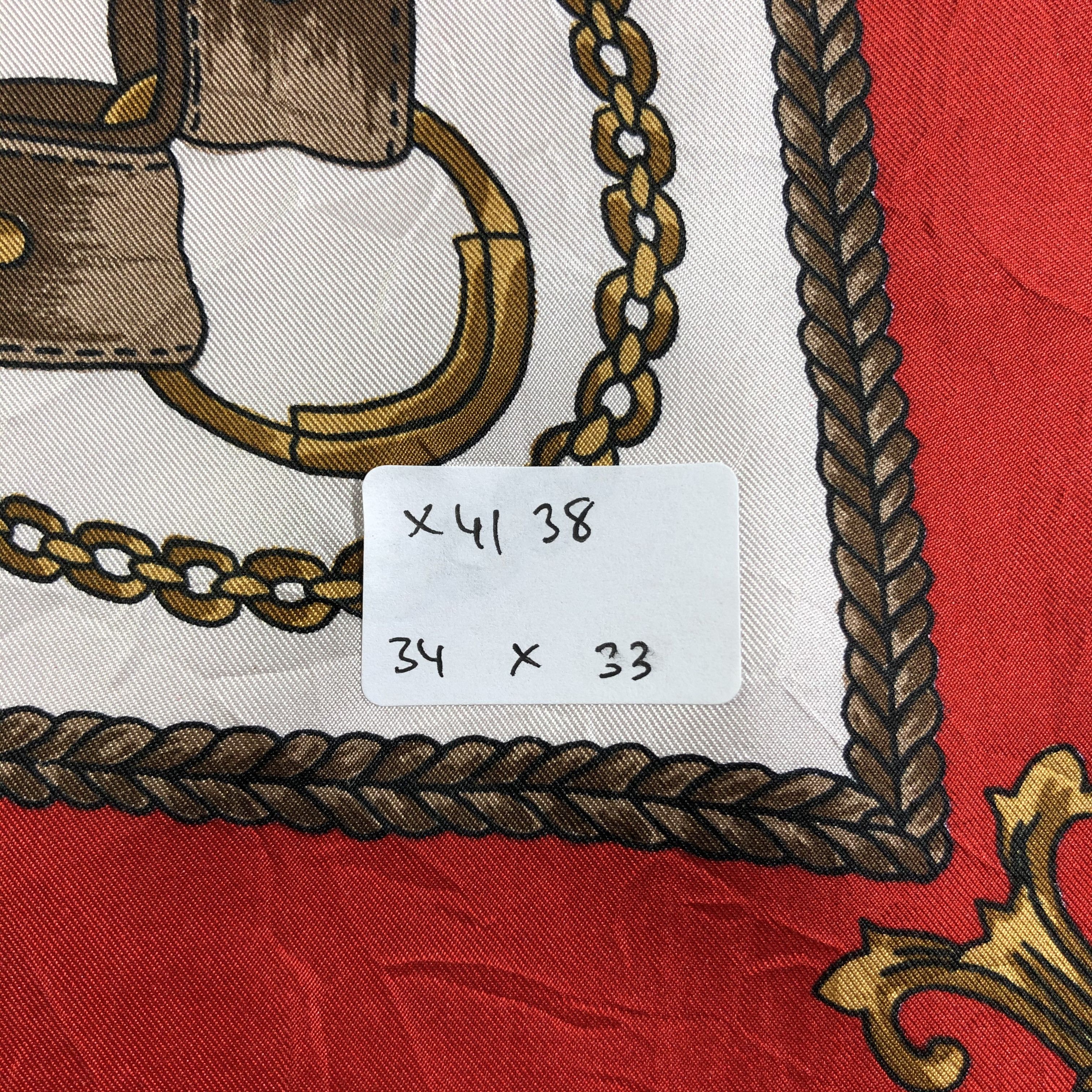 Vintage Vintage Silk Scarf Size ONE SIZE - 6 Thumbnail