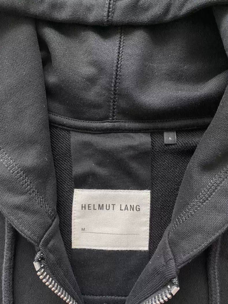 Helmut Lang Helmut Lang Big logo hoodie zipper -2507 Size US L / EU 52-54 / 3 - 2 Thumbnail