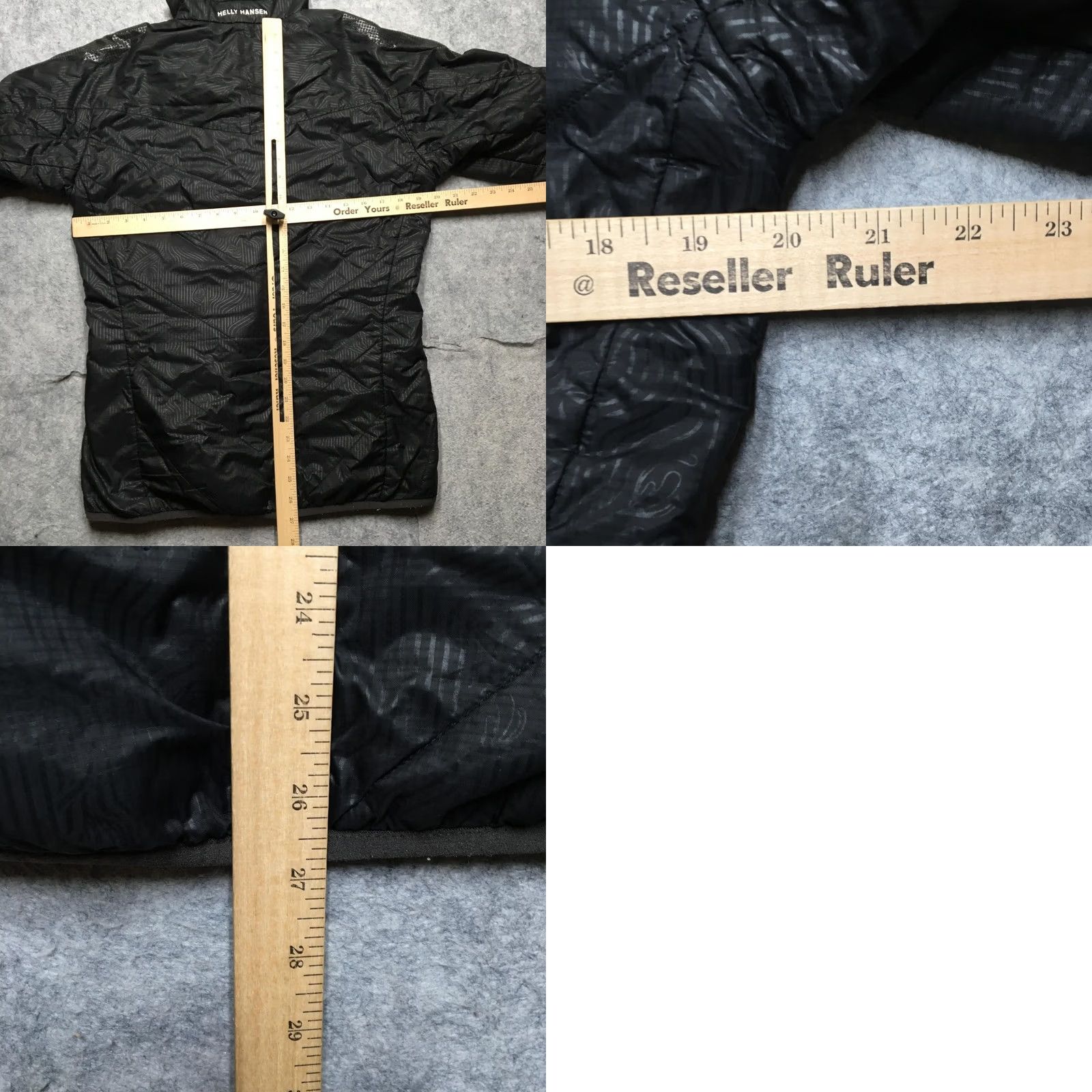 Helly Hansen Helly Hansen Jacket Womens XL Black Quilted Insulated Full Zip Reflective Hiking Size XL / US 12-14 / IT 48-50 - 9 Thumbnail