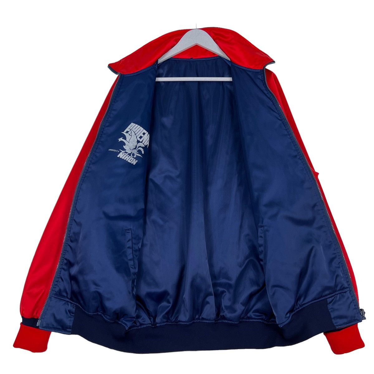 🔥 VINTAGE POENIX NIHON UNIVERSITY REVERSIBLE BOMBER JACKET