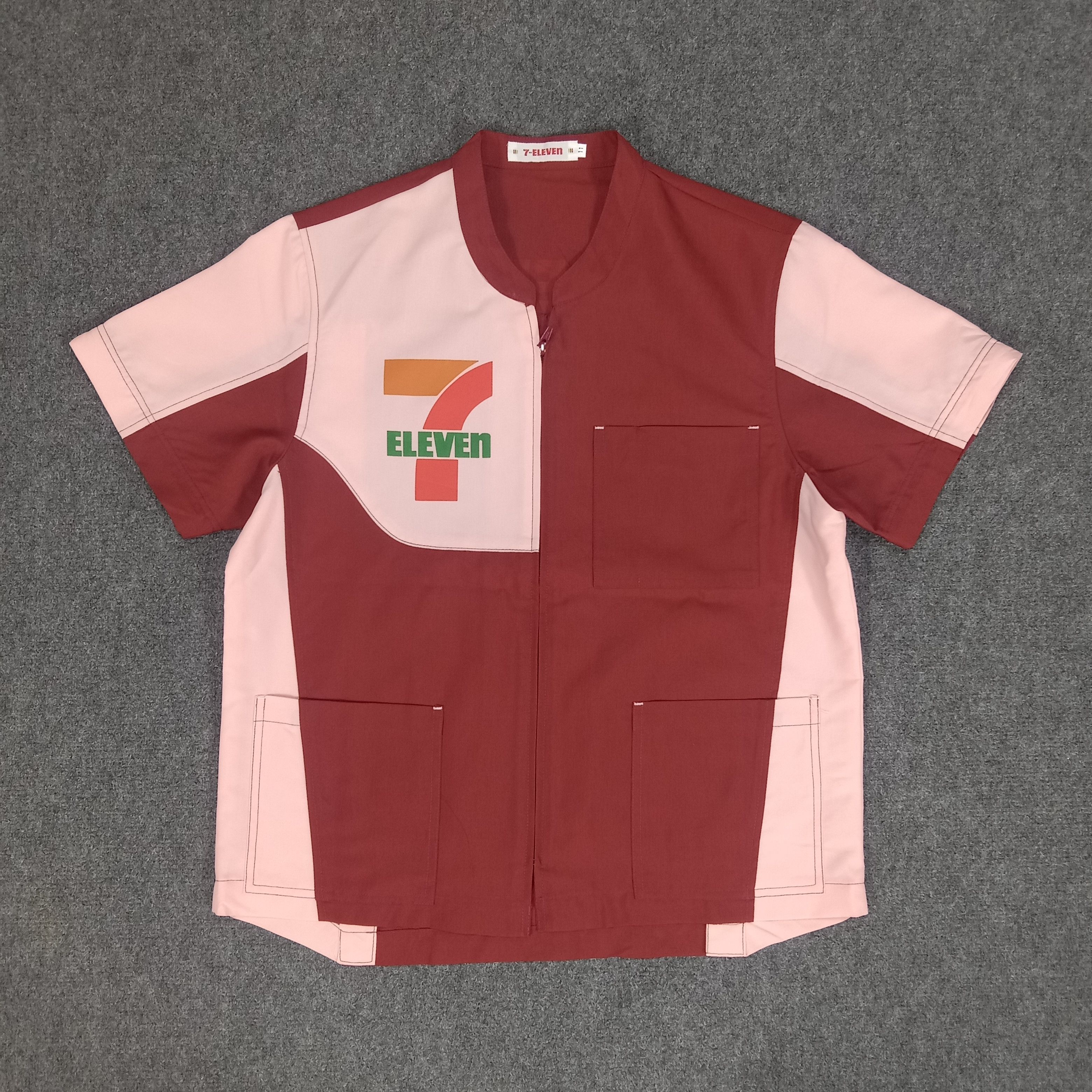Japanese Brand × Vintage 7 Eleven Japanese Brand Uniform Jacket Size US S / EU 44-46 / 1 - 1 Thumbnail