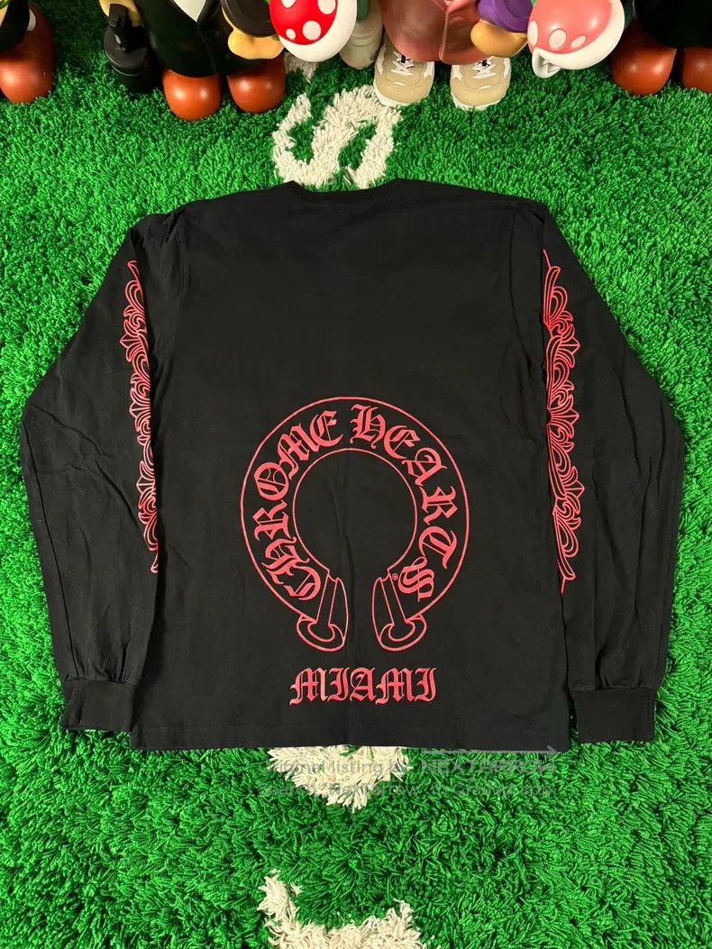 Chrome Hearts CHROME HEARTS Size L Flower arm long sleeve Tee Size US L / EU 52-54 / 3 - 2 Thumbnail